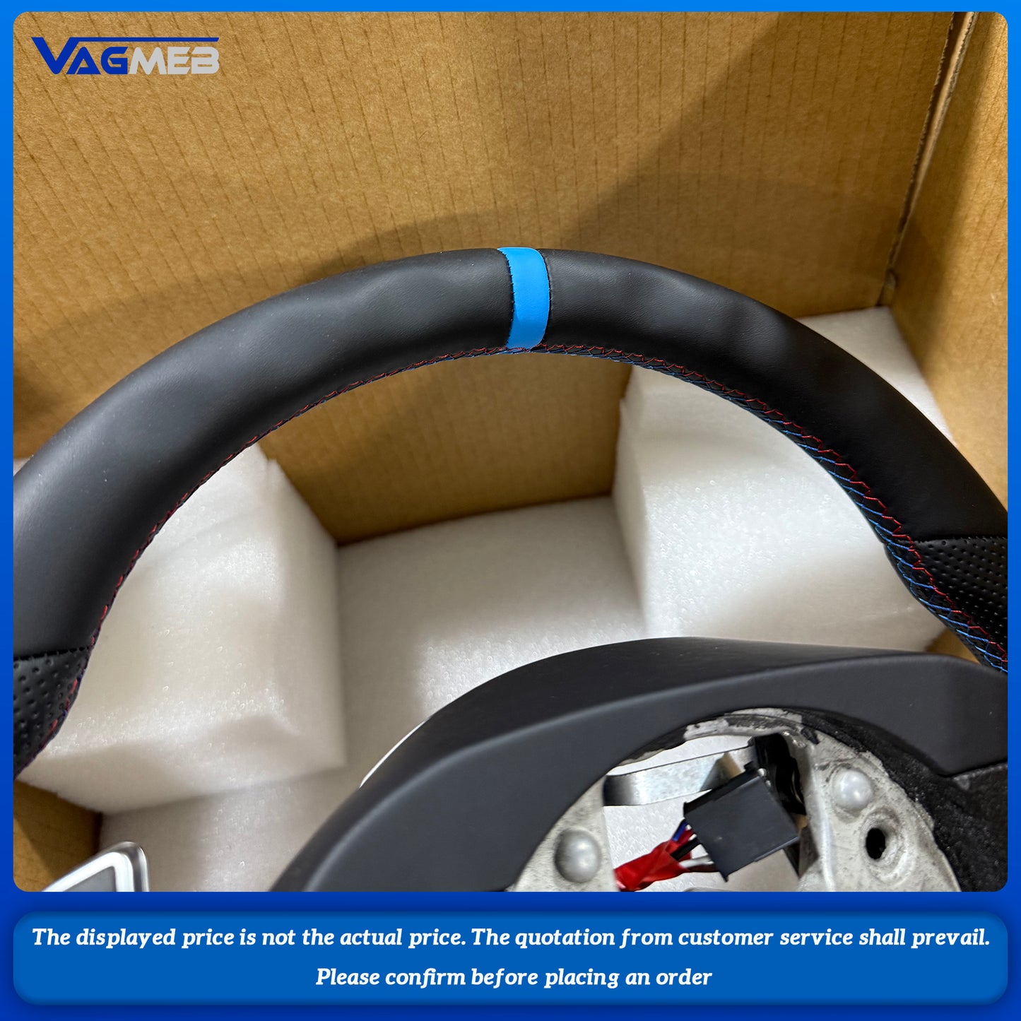 M Sport Steering Wheel For BMW G11 G12 G20 G26 G30 G051 Series 2 3 Series 5 6 7 Series F30 F02 F15 F20 F35 F80 F10 F16 F25 F18