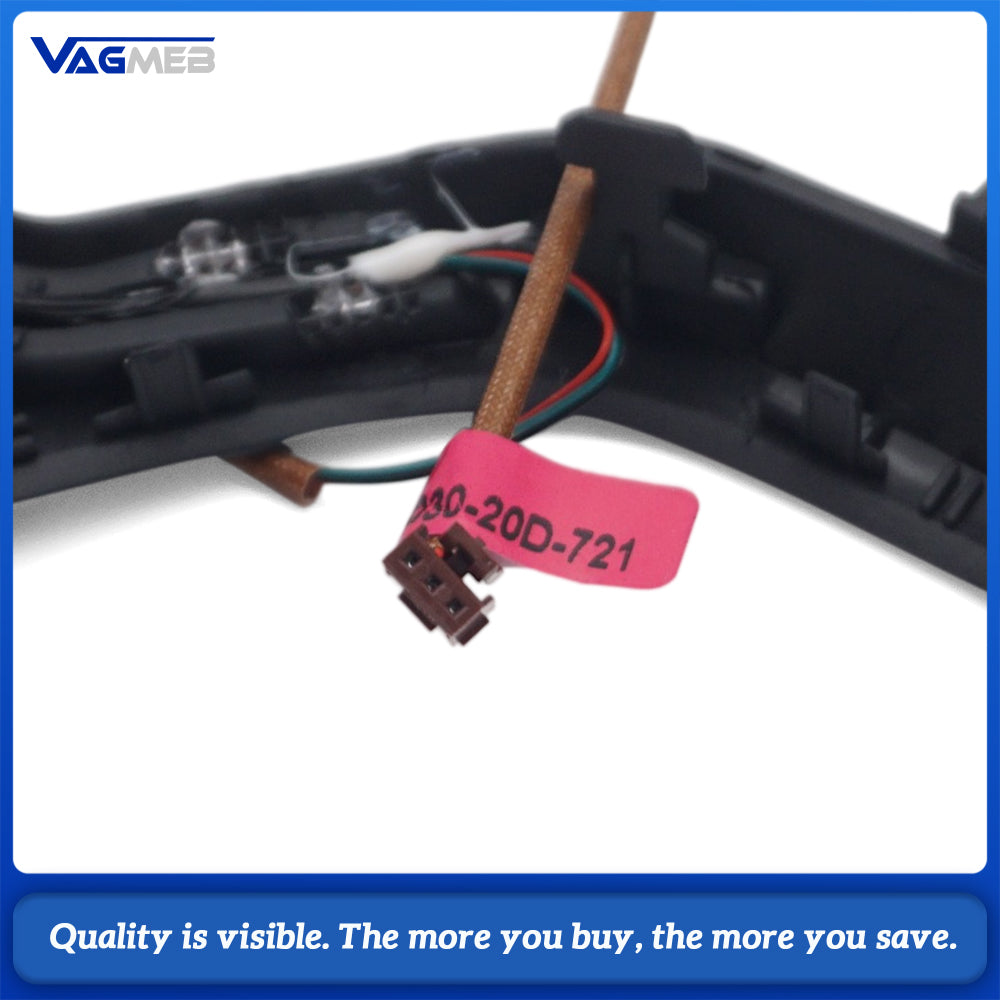 Car Driver Side Instrument Panel Small Bezel Trim With LED Ambient Light Interior Decoration For Audi A5 B9