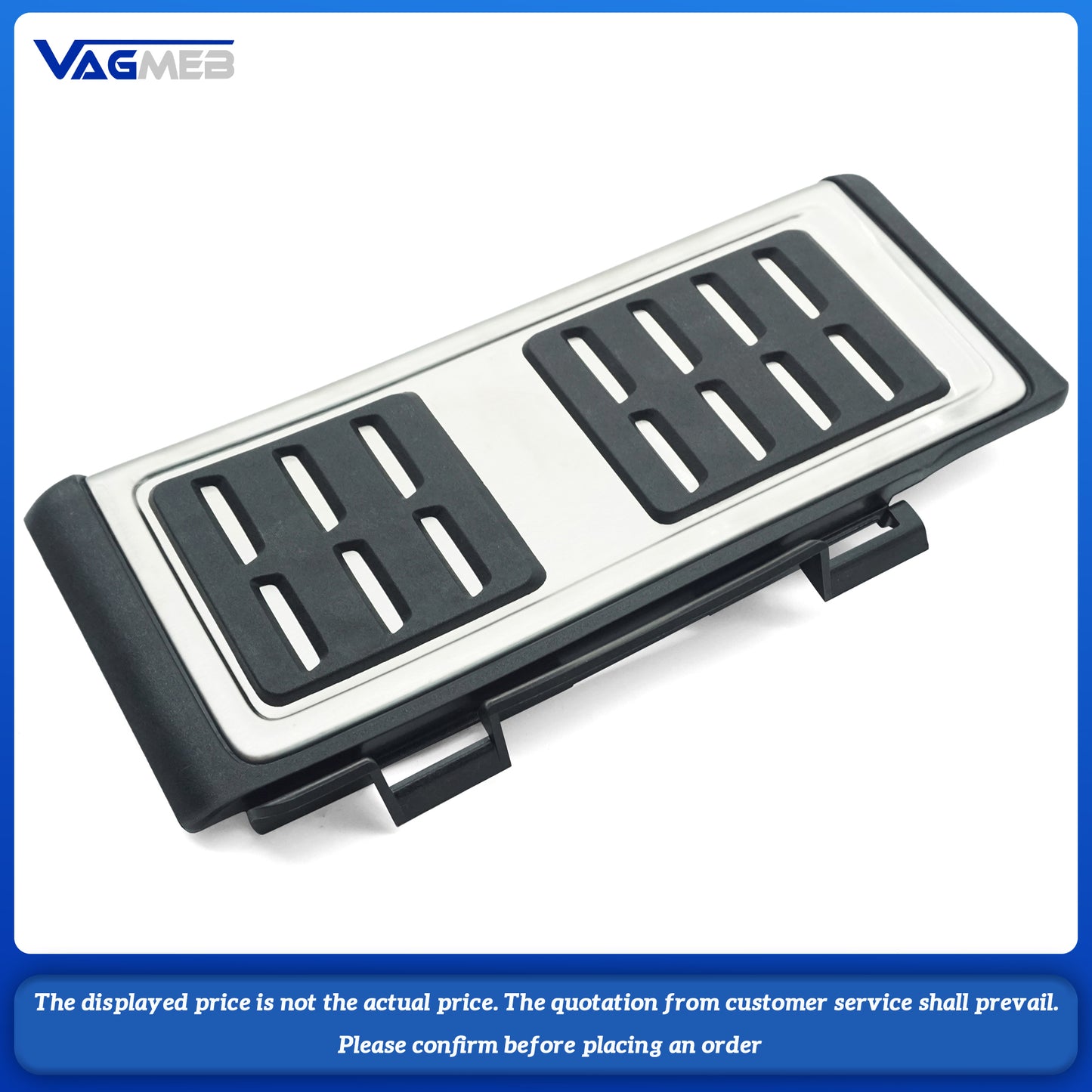 Stainless Steel Pedal Cover For VW Golf MK7 MK8 GTi MK7 Polo Passat B8 Audi A3 Q2L Q3