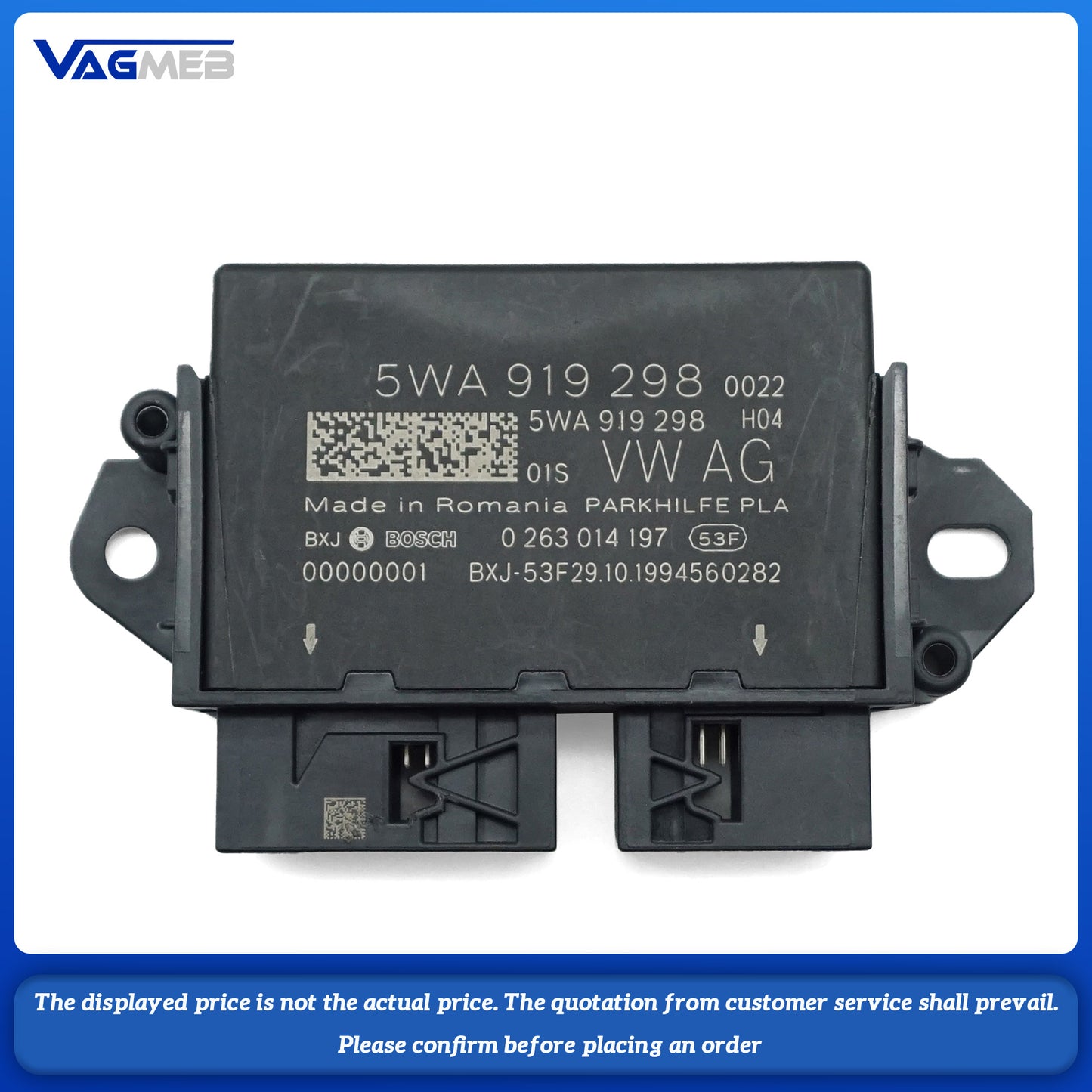 For Audi A38Y 2021 sedan Park Assist System Kit PLA Auto Parking OPS 0K UPDATE 8K