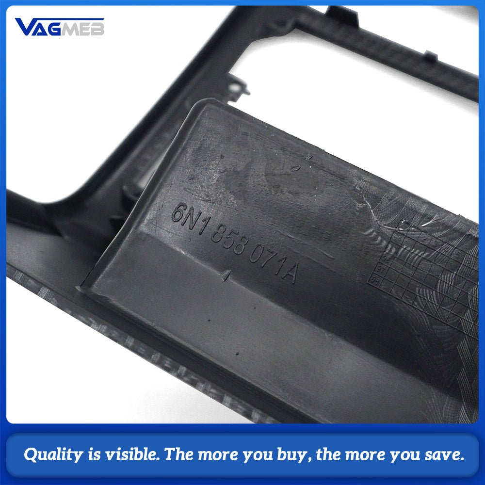 Car Front Center Console Air Outlet Frame For VW For POLO 6N 1994-1997 For Caddy 1998-2002 6N1858071A