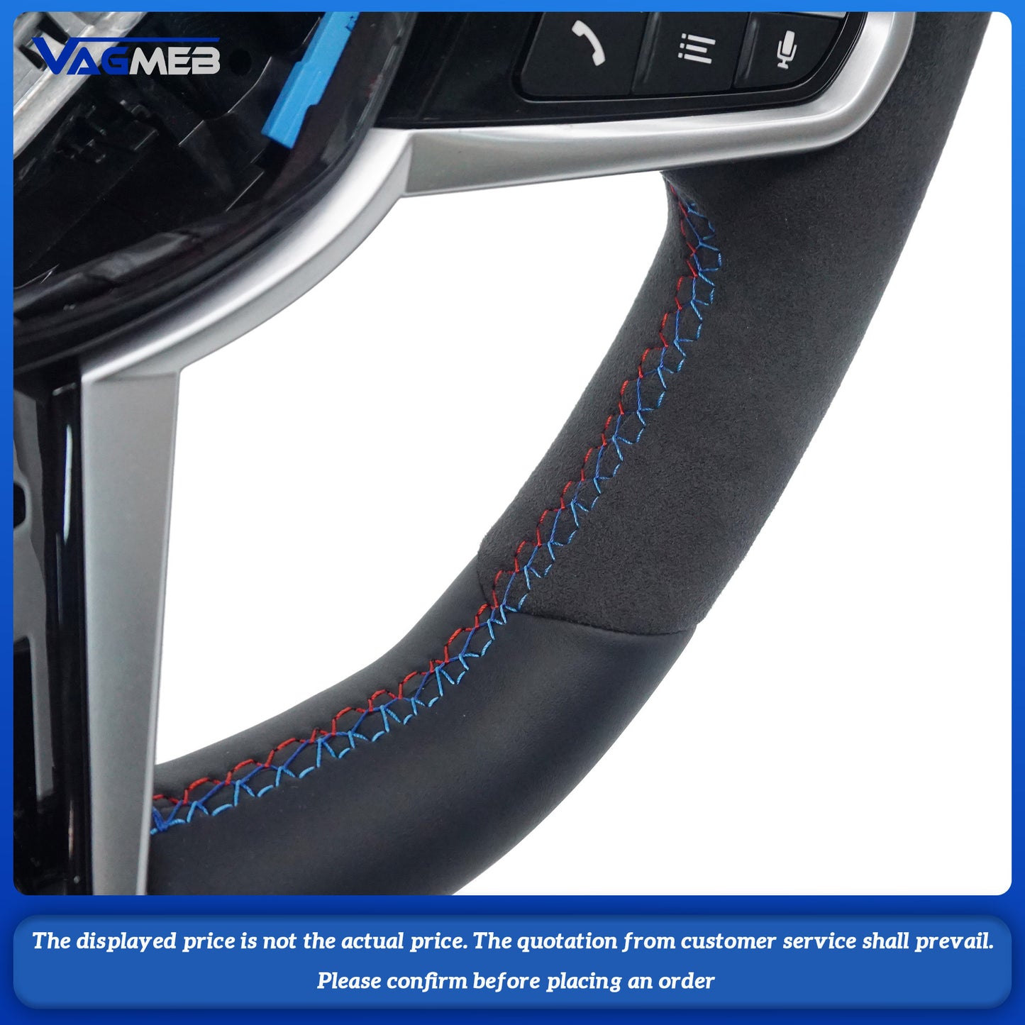 Automotive carbon fiber steering wheel For BMW 3 4 Series G20 G21 G80 G81 G22 G23 G26 Car modification interior accessories
