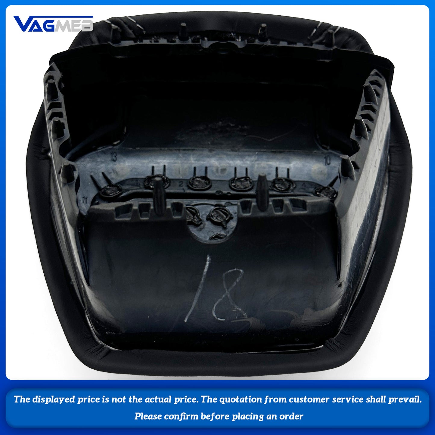 Steering wheel airbag cover multifunction steering wheel For Audi A6C8