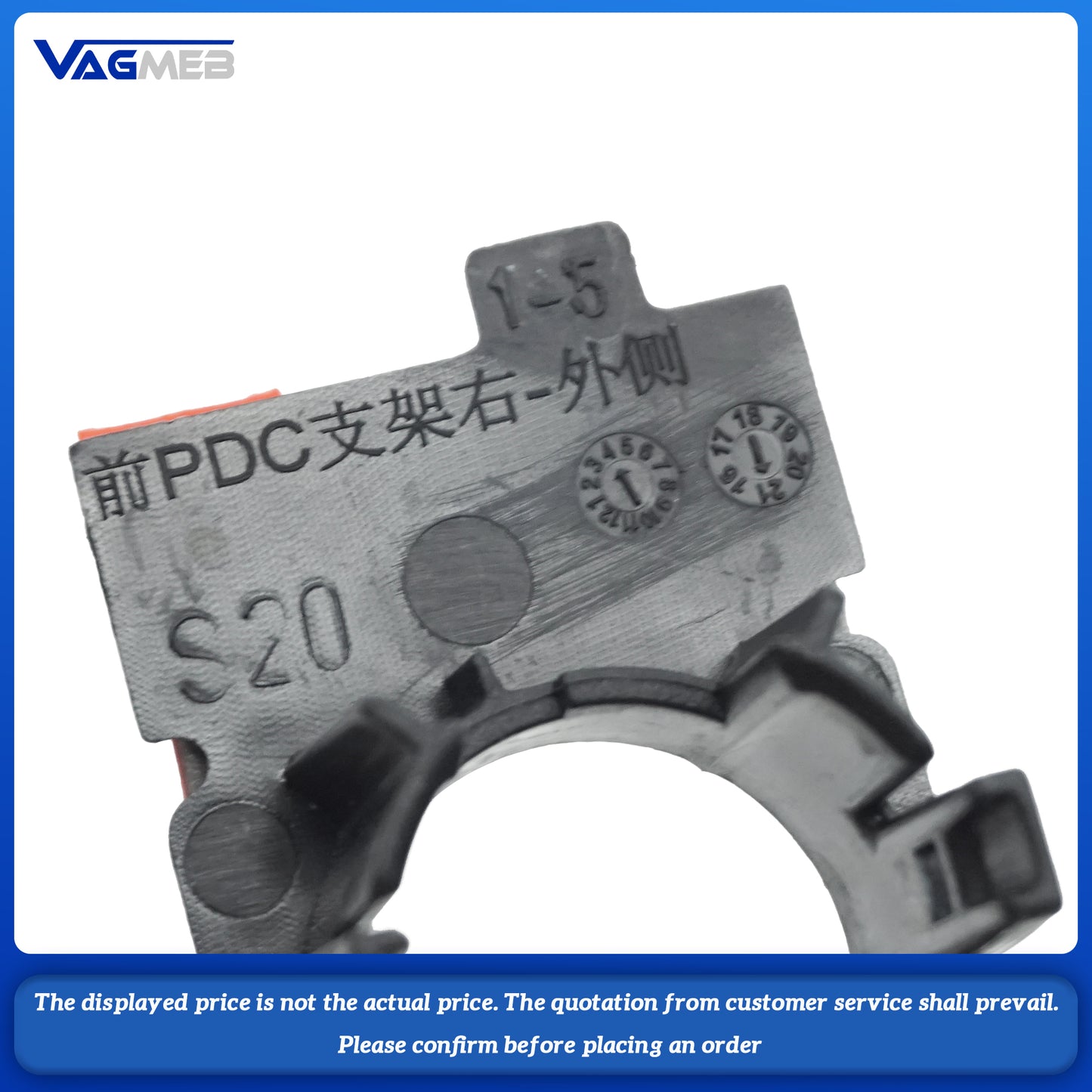 Parking Radar Sensor Bracket Radar Holder Parking Sensor PDC Holder For VW Passat 3GB 919 494