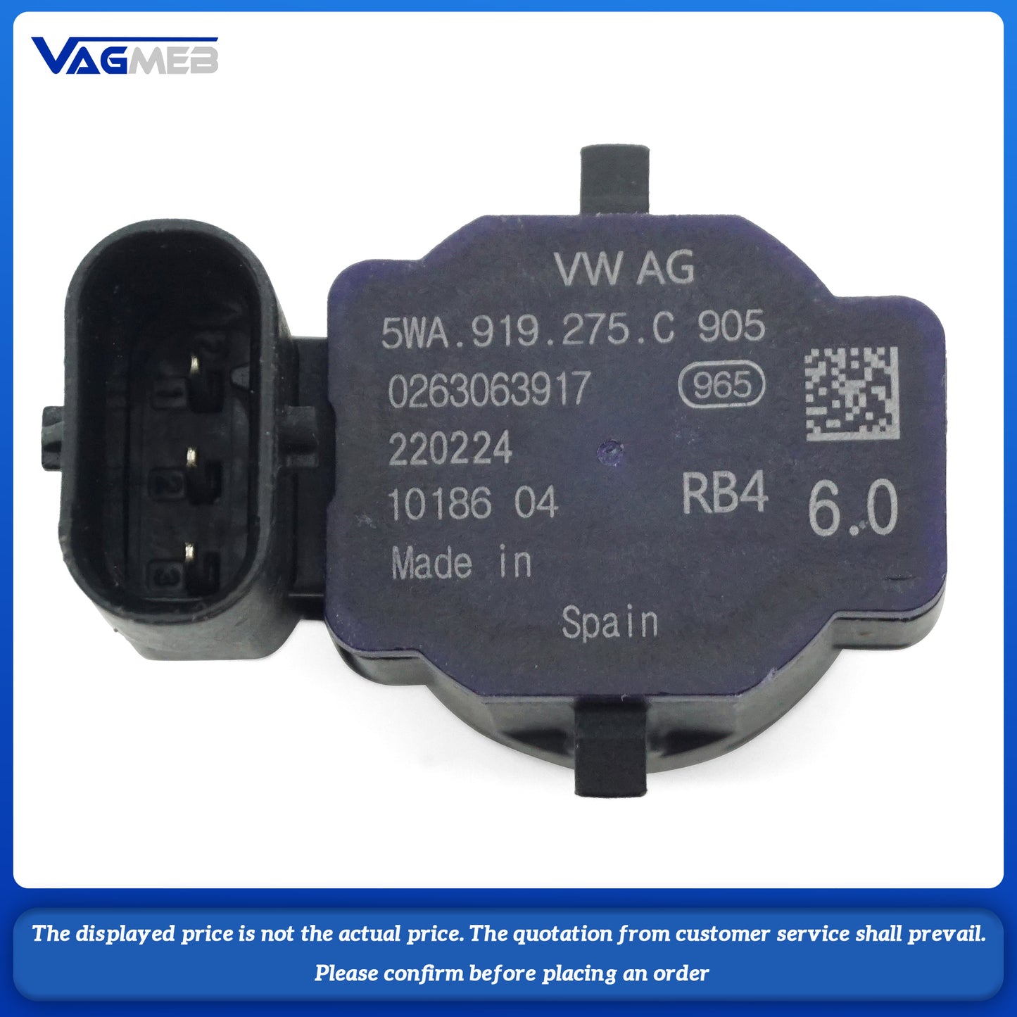 For Audi A3 PDC Parking Assistance Sensor 5WA 980 275C