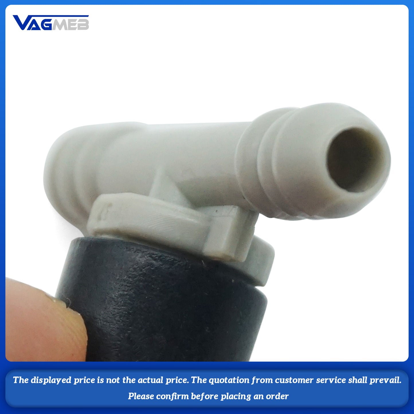 For VW Wiper water spray nozzle three-way connector