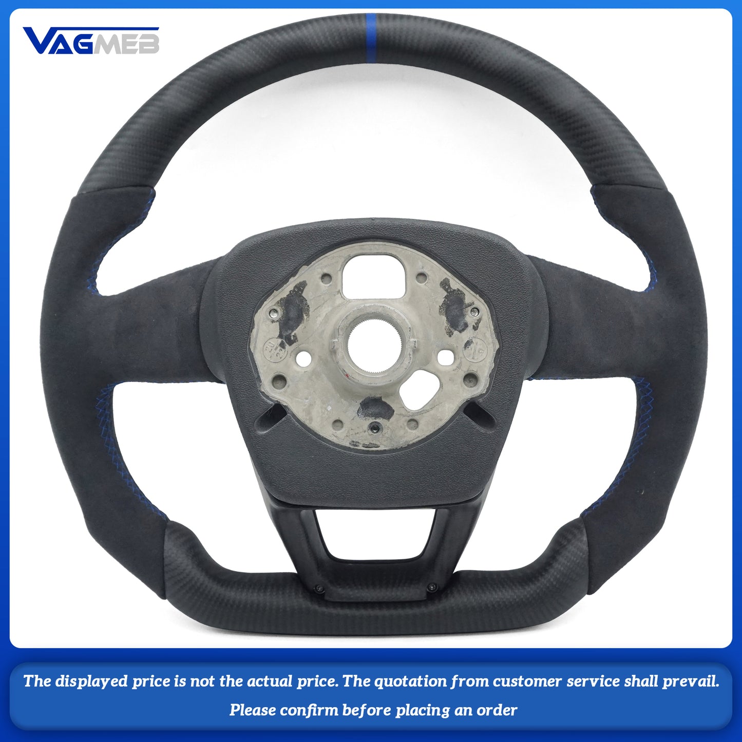 Car interior accessories carbon fiber steering wheel for Audi Q5 FY