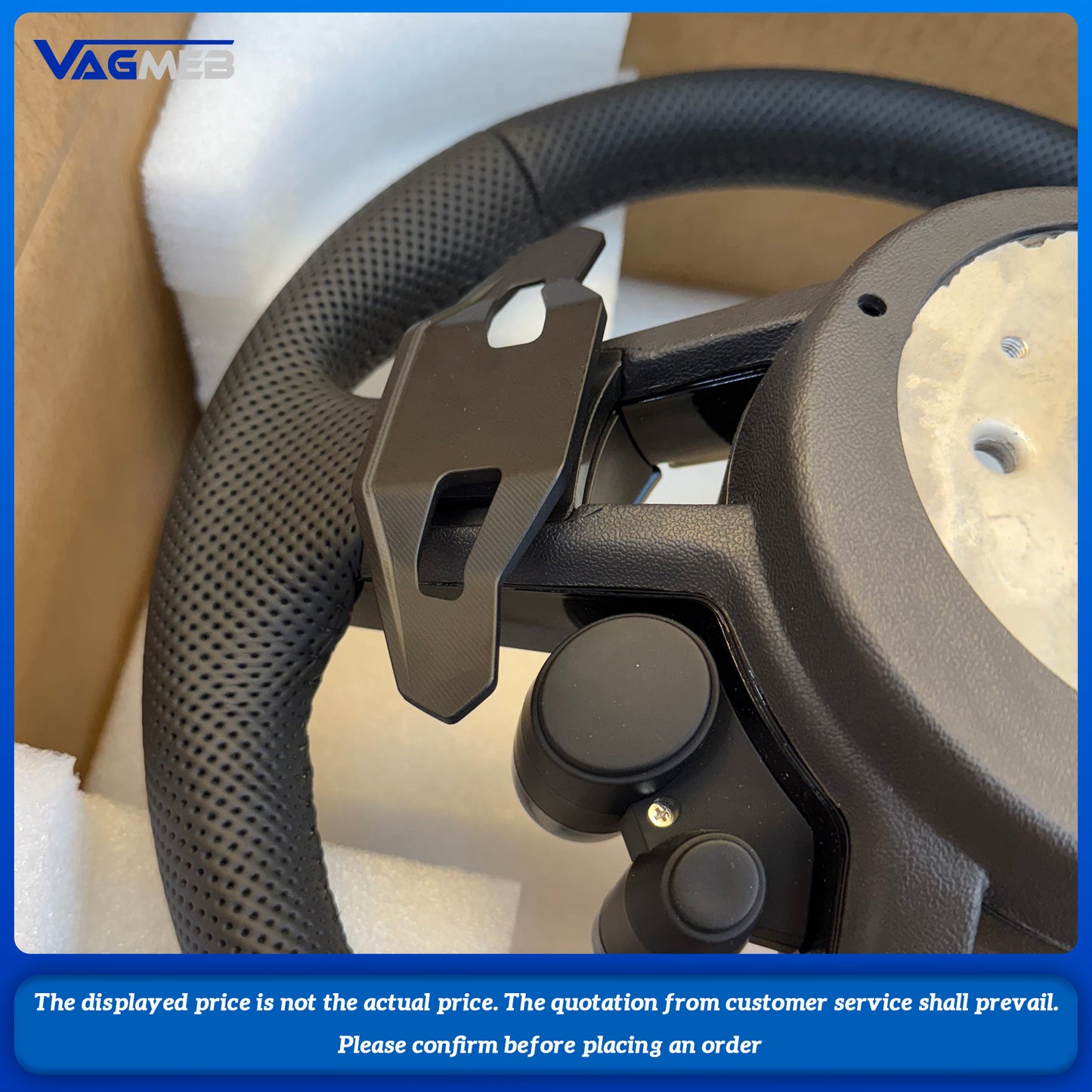 For Audi R8 with Four Buttons Car Interior Accessories Steering Wheel