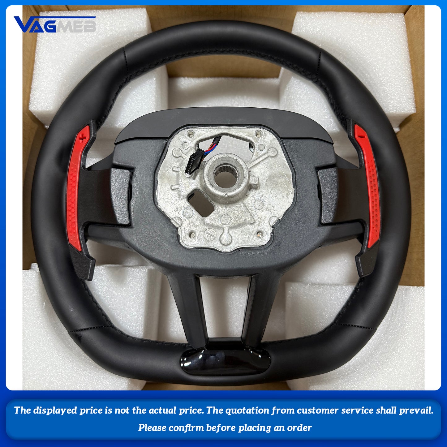 Steering Wheel For BMW 3 4 5 Series G20 G23 G26 G30 G32 G80 G82 G87 F90 G05 G06 G29 G42 Car Accessories