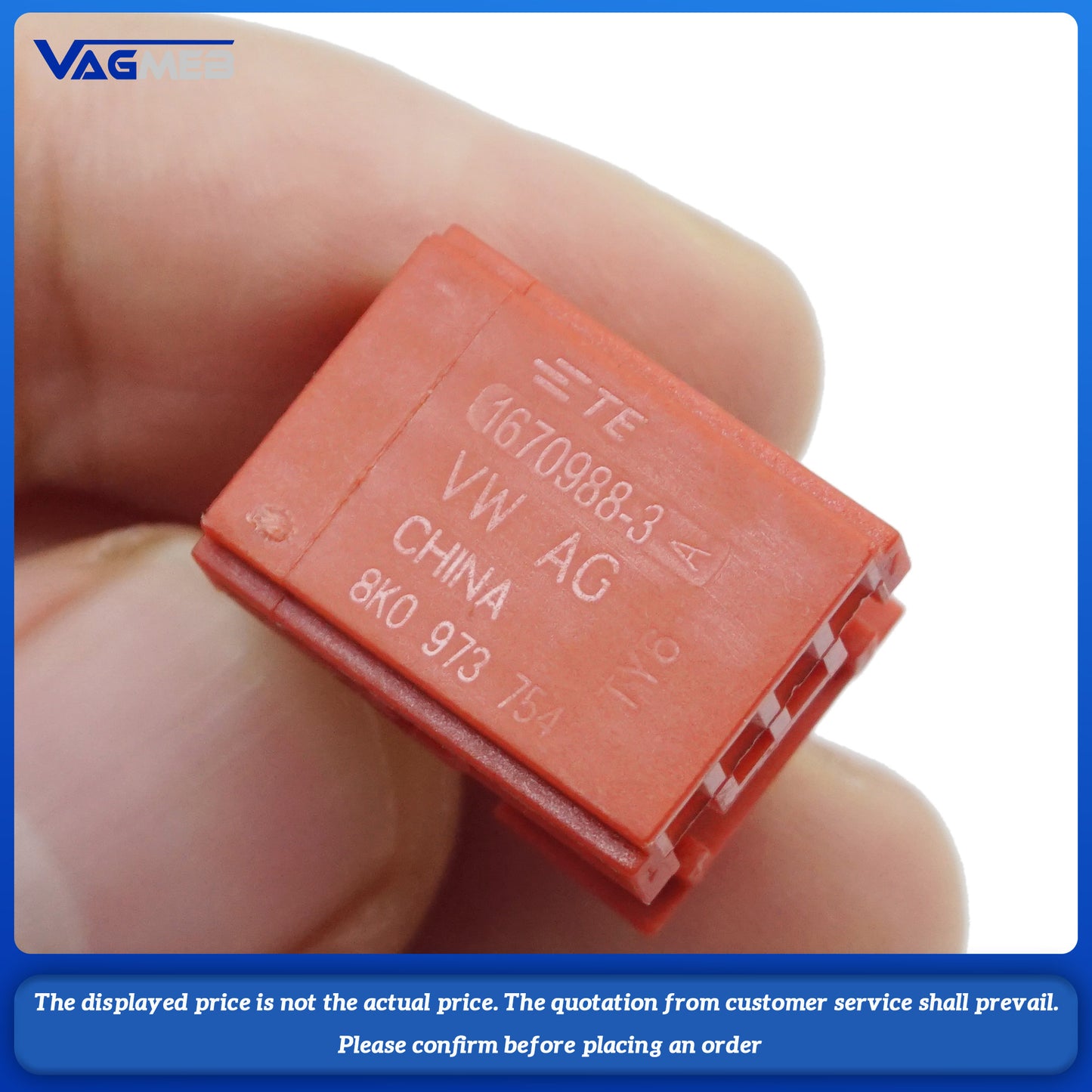 Door Lifter Switch Plug Auto Wiring Harness Socket For VW Audi 8K0 973 754