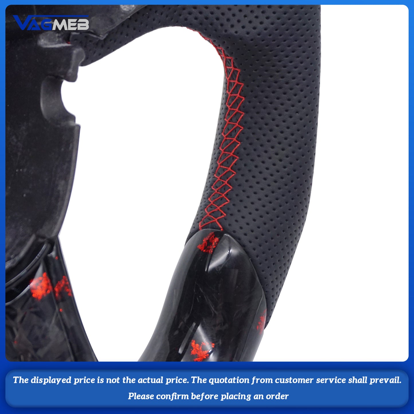 Cars accessories For Dodge Charger Challenger Hellcat Srt RT 2015+ Custom LED Rpm forged Alcantara carbon fiber steering wheel