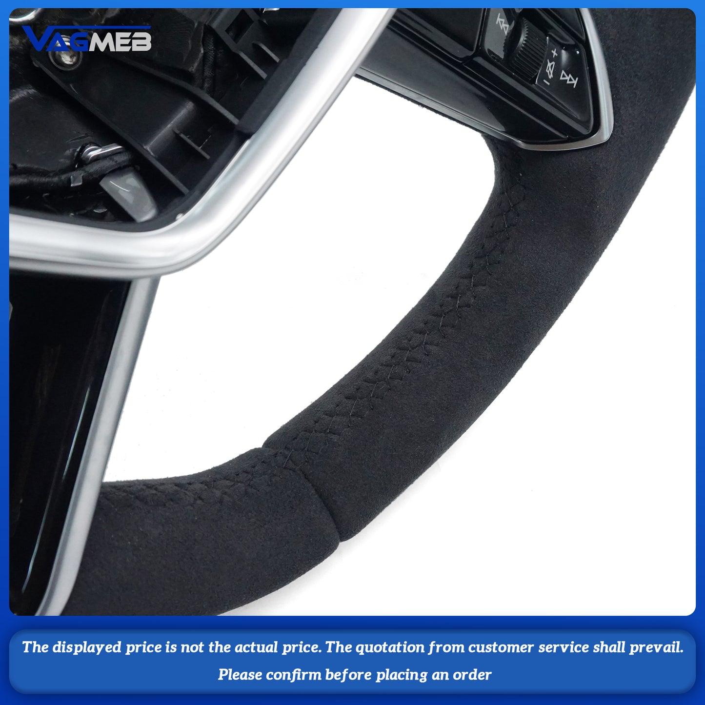 multifunctional flat bottomed sports steering wheel with heating For Audi A6 C8