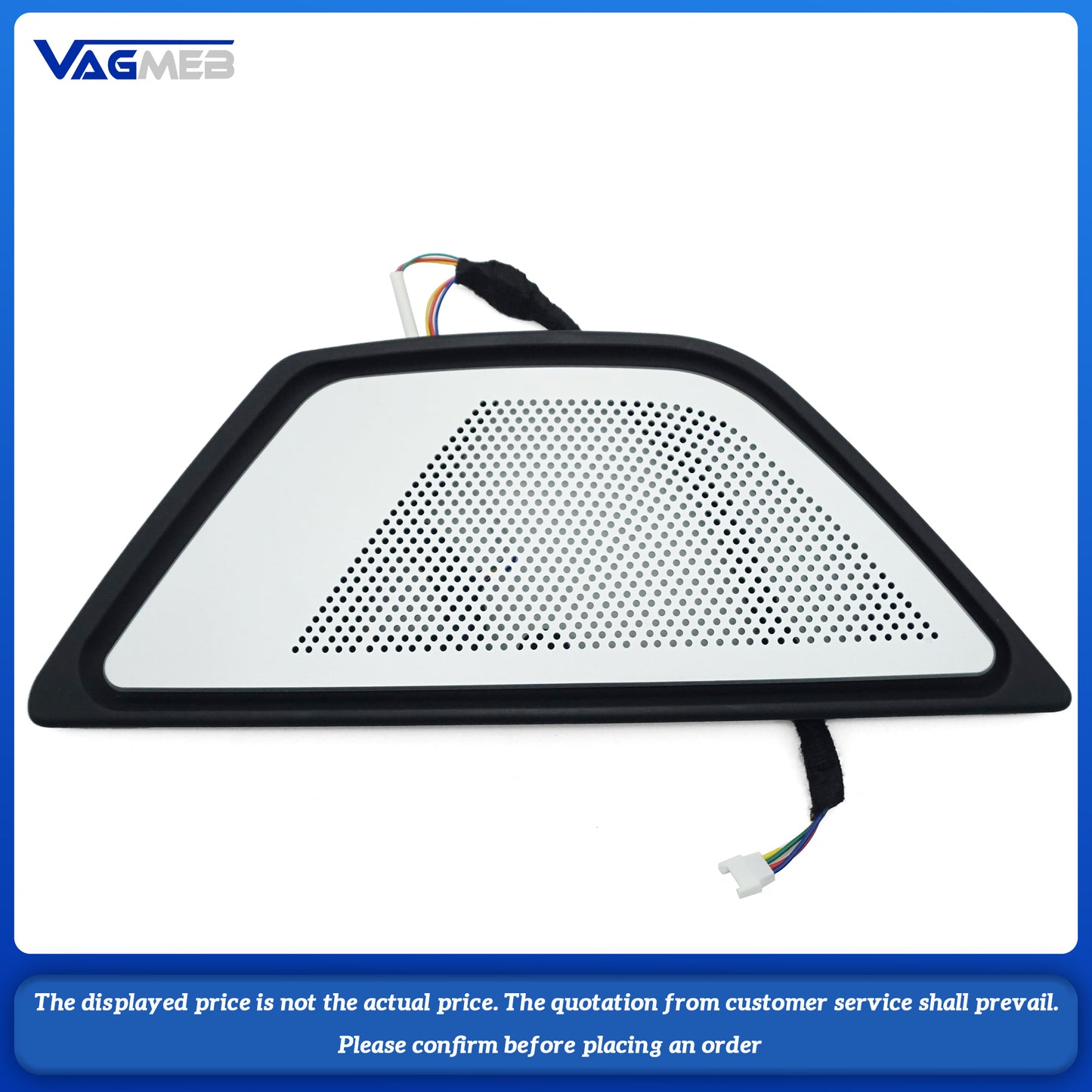 For 2010-2017 BMW 5 Series F10 F11 F18 Horn LED Ambient Light Illuminate Speaker Cover Luminous Tweeter Cover