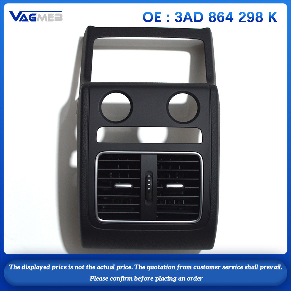 For VW Passat B7L 2015 Rear Air Outlets Premium Black 3AD 864 298 K