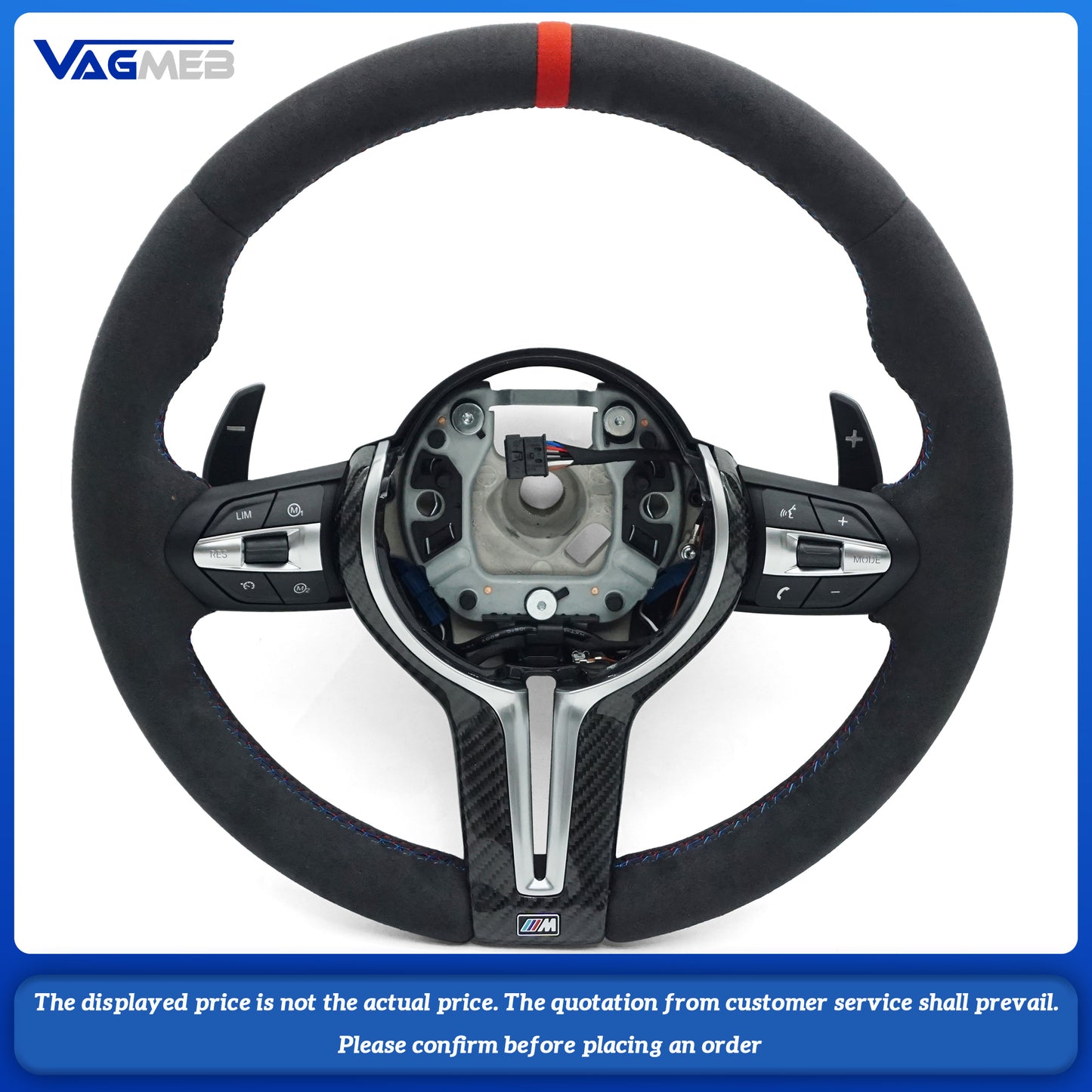 For BMW F30 F32 F10 F20 F82 E46 E60 E90 M2 M3 M4 M5 M6 X3 X4 Steering Wheel