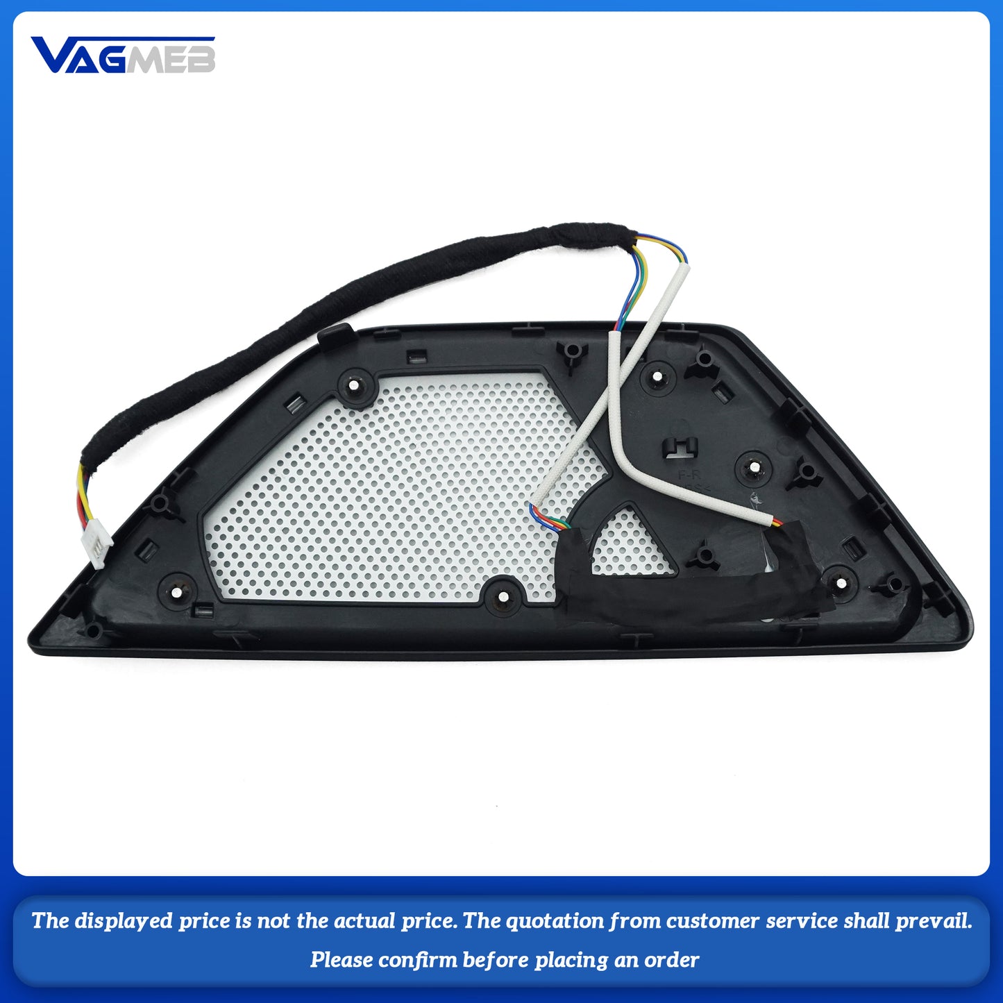 For 2010-2017 BMW 5 Series F10 F11 F18 Horn LED Ambient Light Illuminate Speaker Cover Luminous Tweeter Cover