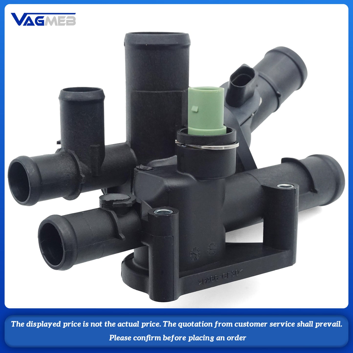 06A 121 111 Global Brand Engine Coolant Water Hose thermostat assembly For VW Golf Mk4 for Audi A3 For SEAT For SKODA