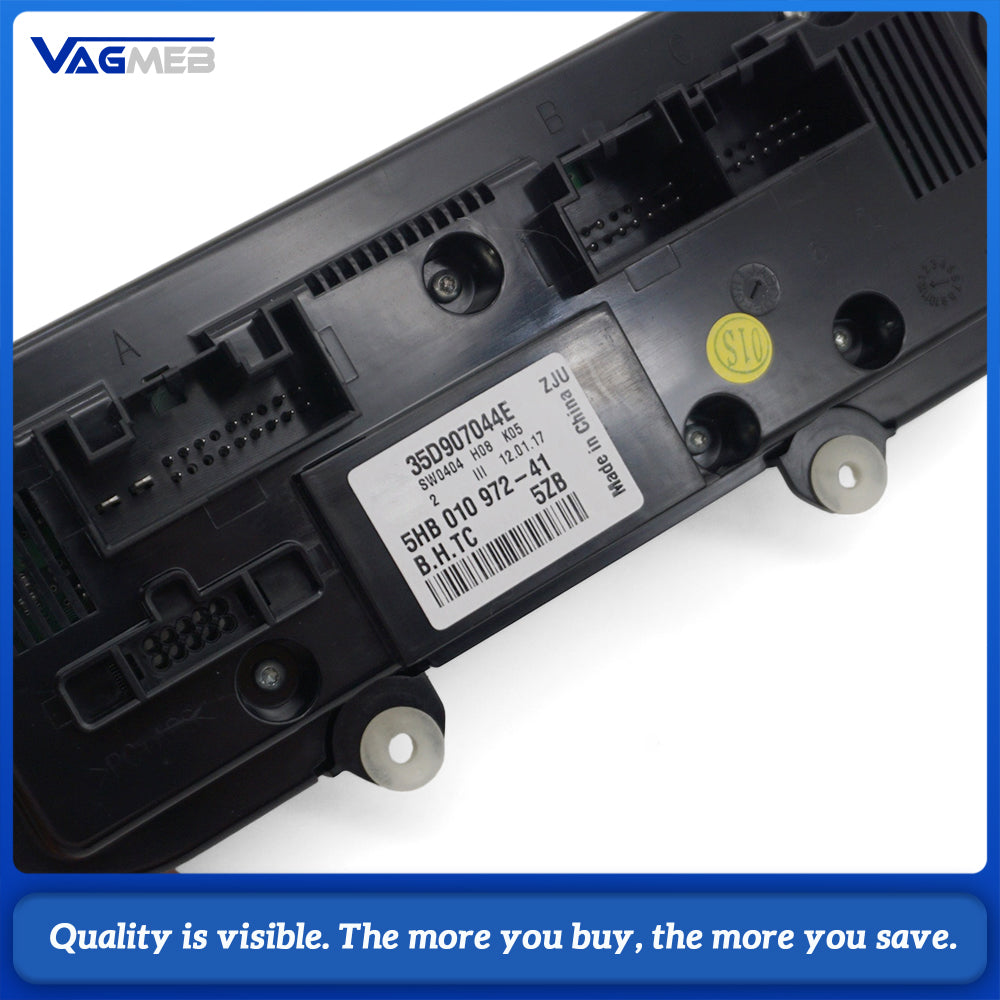 Brand new Air Condition Control Switch Panel AC Seat Heater For Passat B7 CC Tiguan Golf MK6 35D 907 044 E