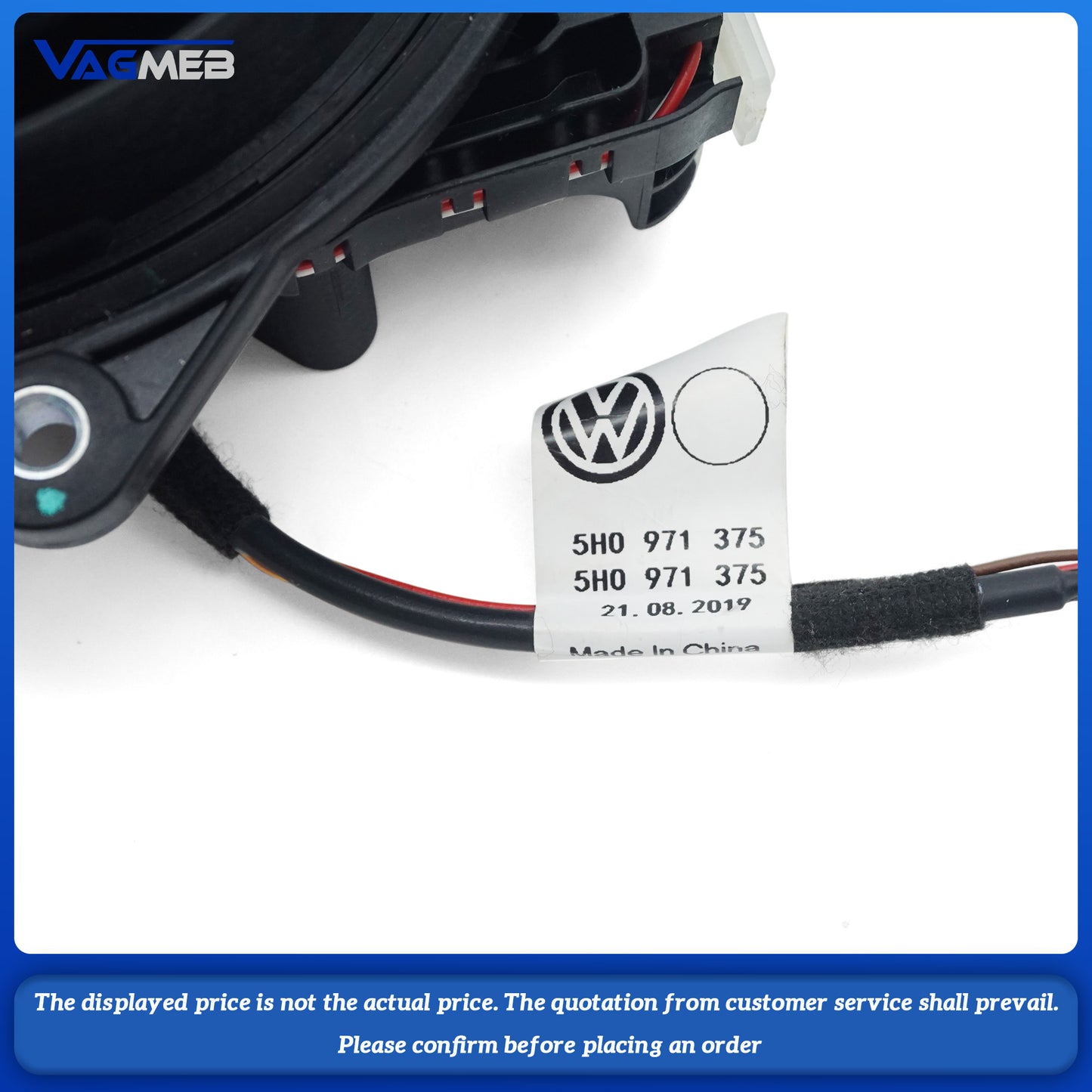Rear View Camera Flip Cover For VW Golf MK8CC Tiguan Reverse Image Display Motorcycle Equipment Accessories large screen display 5HG 827 469 C