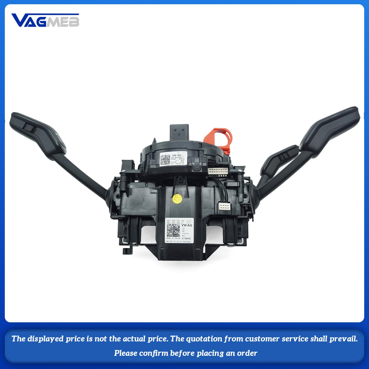 Steering column combination switch multi-function switch suitable For vw 5Q1 953 569 K 5Q1 953 521 AG
