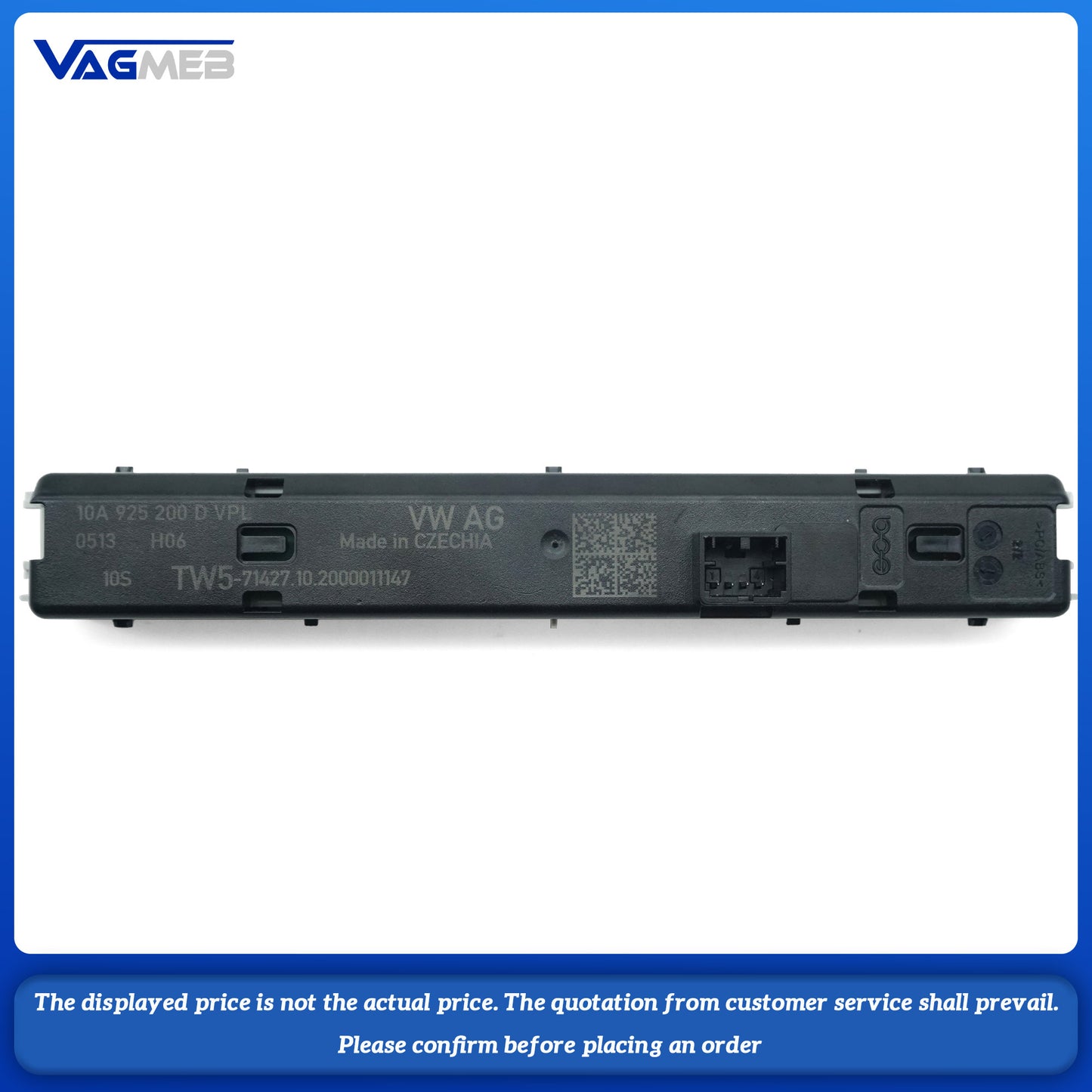 For VW ID3 ID4 ID5 IDB 10 inch screen multifunction button switch Car Accessories 10A 925 200D