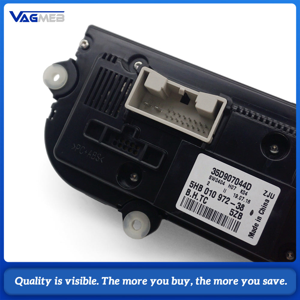 Brand new Air Condition Control Switch Panel AC Seat Heater For VW Passat B7 CC Tiguan Golf 6 35D 907 044 D