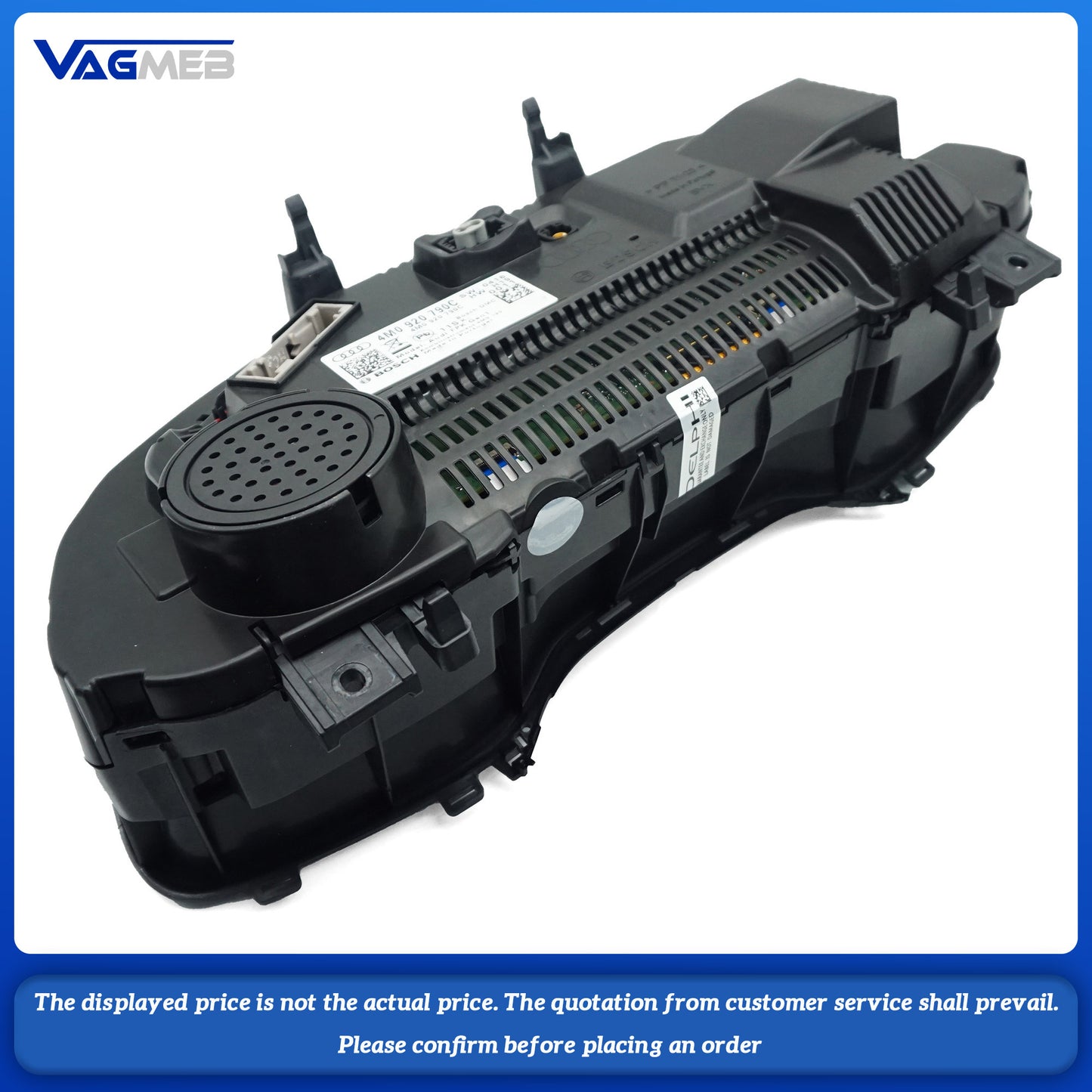 Virtual cockpit LCD instrument panel For Audi Q7 4M0 920 790 C