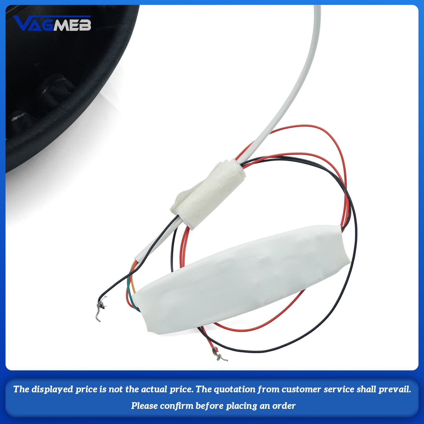Steering wheel airbag cover multifunction steering wheel (LED) For VW Golf MK7 Golf 7