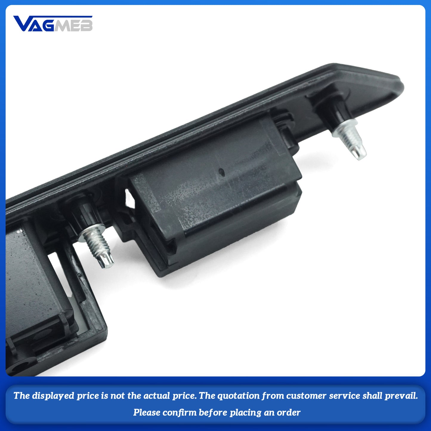 Rear License Plate Light Trunk Tailgate Handle Switch For Audi A3 A4 A6 Q7 RS4 RS6