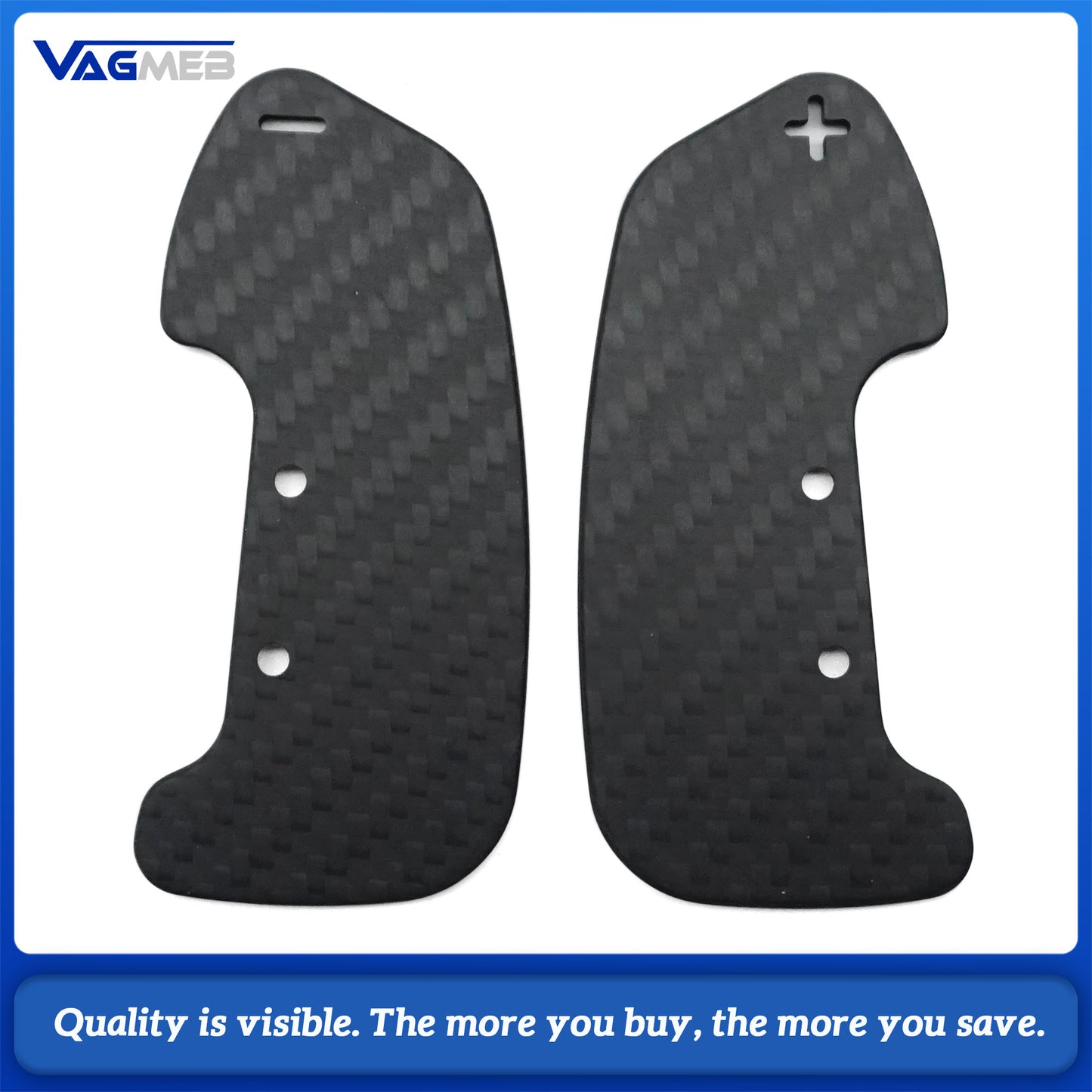 Steering Wheel Magnetic Shift Paddle For Audi A3 8V Carbon Fiber