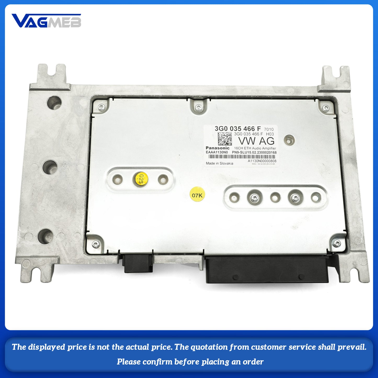 For VW ID7 Harman Kardon Audio System