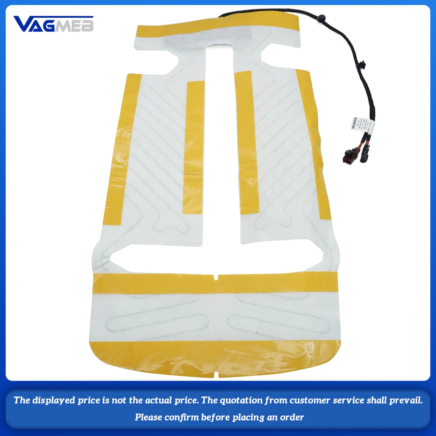 OEM Front driver and passenger seat heating pad back heating package For Skoda Octavia 5DD 963 555B 557B