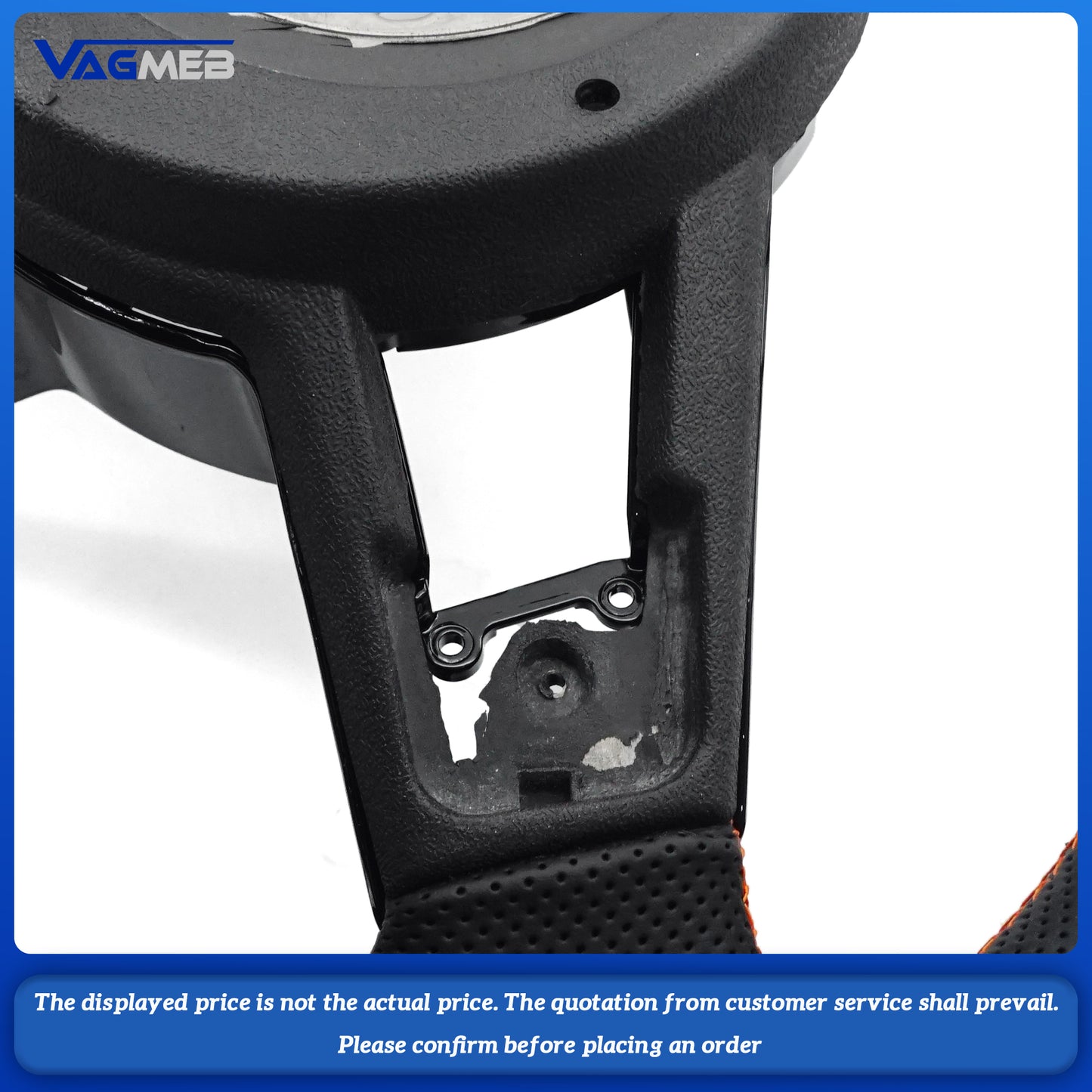 Real Carbon Fiber Alcantara Steering Wheel For Audi R8 TTS TT RS MK3 High Quality Custom Style