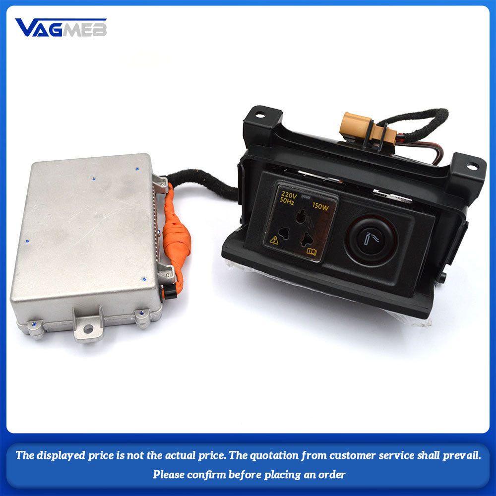 Suitable For VW Passat B7 Original 220V Inverter Central Armrest Rear Power Plug Socket 3AD 907 154