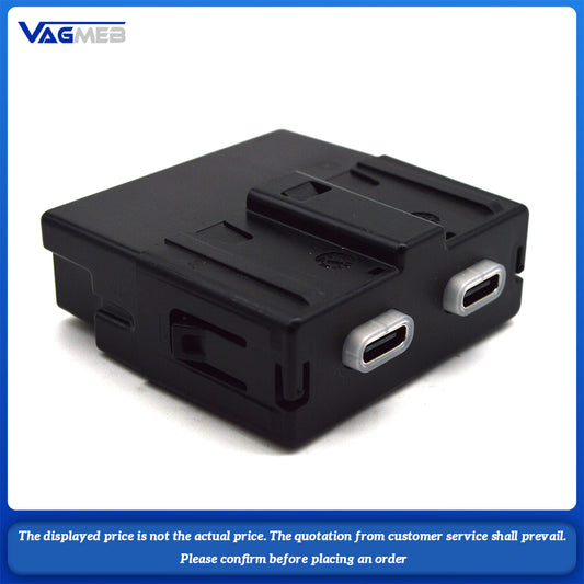 2G6 035 718 Double Type-C Charging Port for ID3 Golf T-Roc POLO Superb Rear Seat