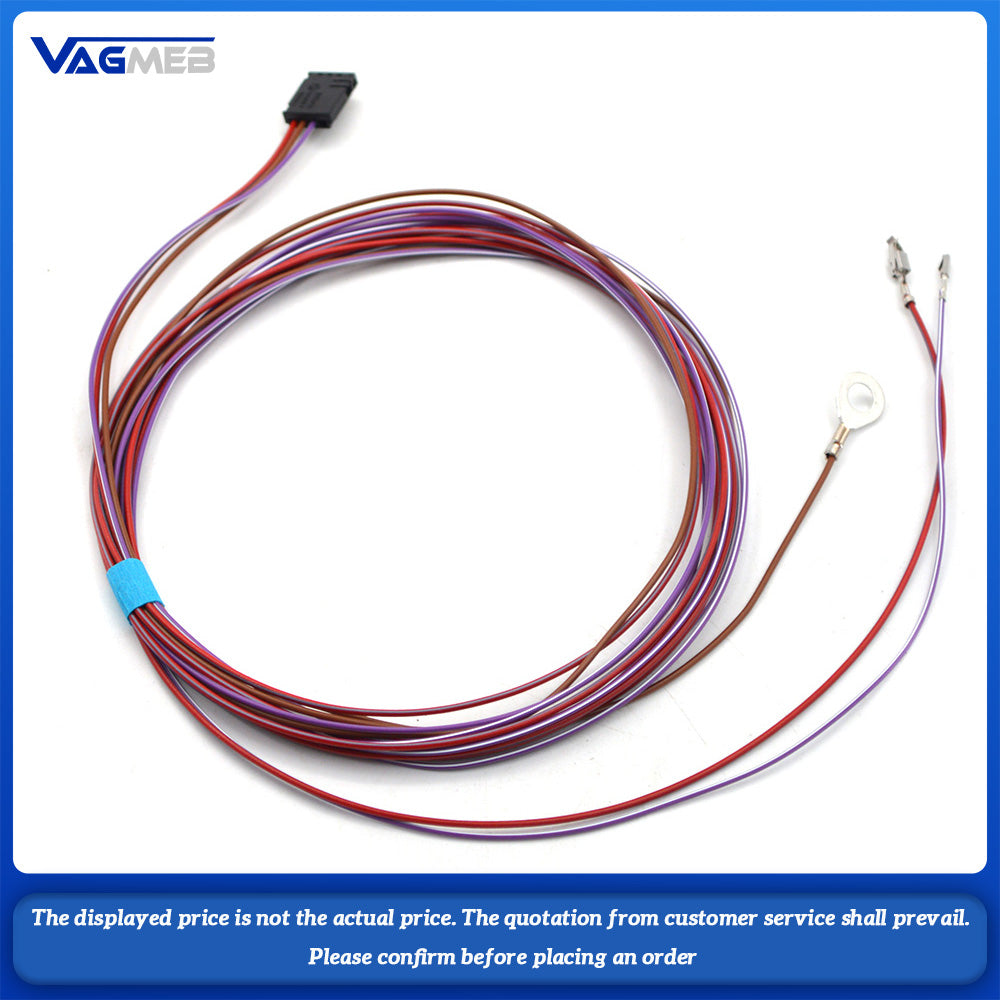 For VW Golf 7 MK7 For Audi A3 8V MQB CARS For 5Q0 951 177 Security Ultrasonic Interior Monitoring Alarm Siren Wire Cable Harness