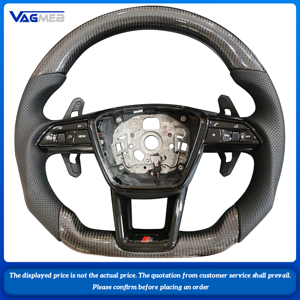 For Audi S logo A6C8 steering wheel