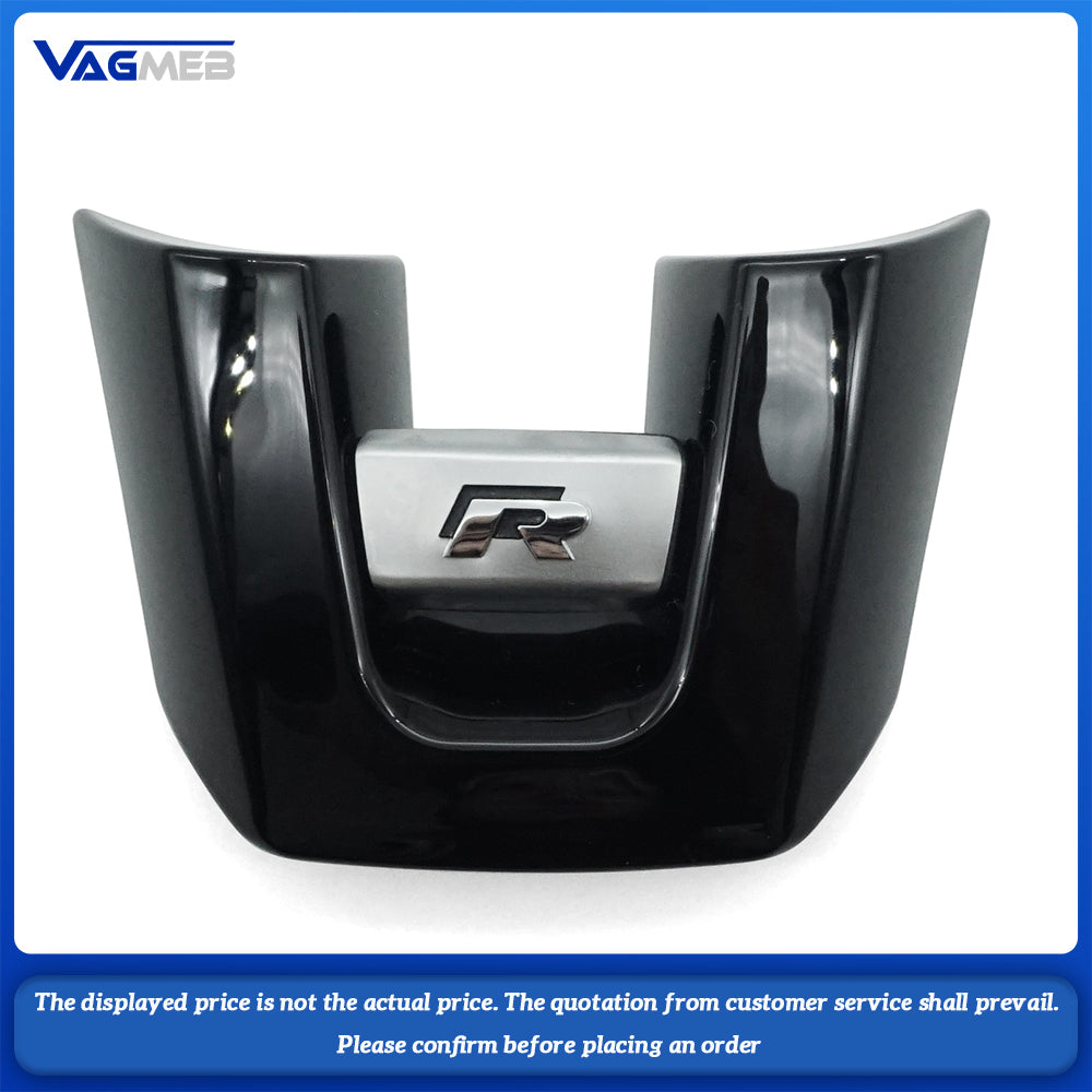 Steering wheel button frame and logo for Vw Golf 6 GTI GTD R 2009-2013 Polo GTI Tiguan Passat R-Line