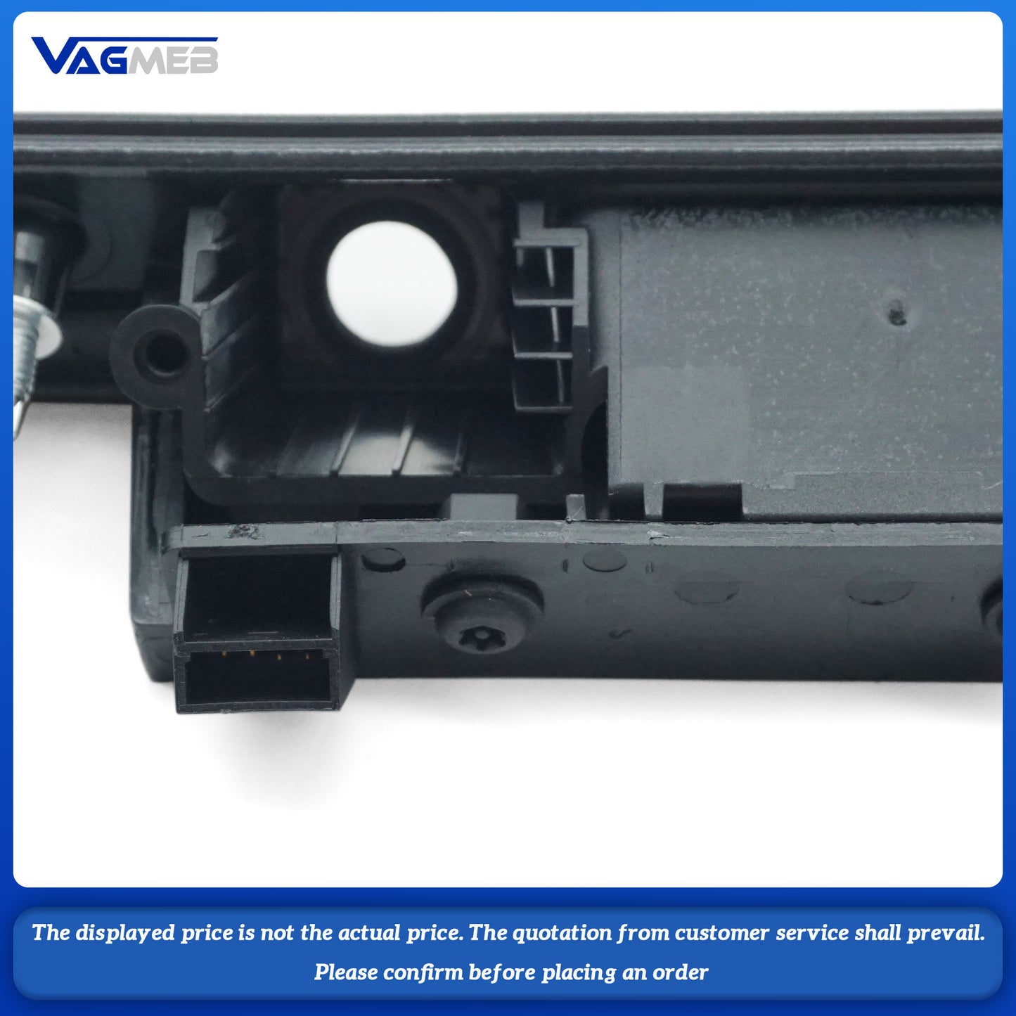 Rear License Plate Light Trunk Tailgate Handle Switch For Audi A3 A4 A6 Q7 RS4 RS6