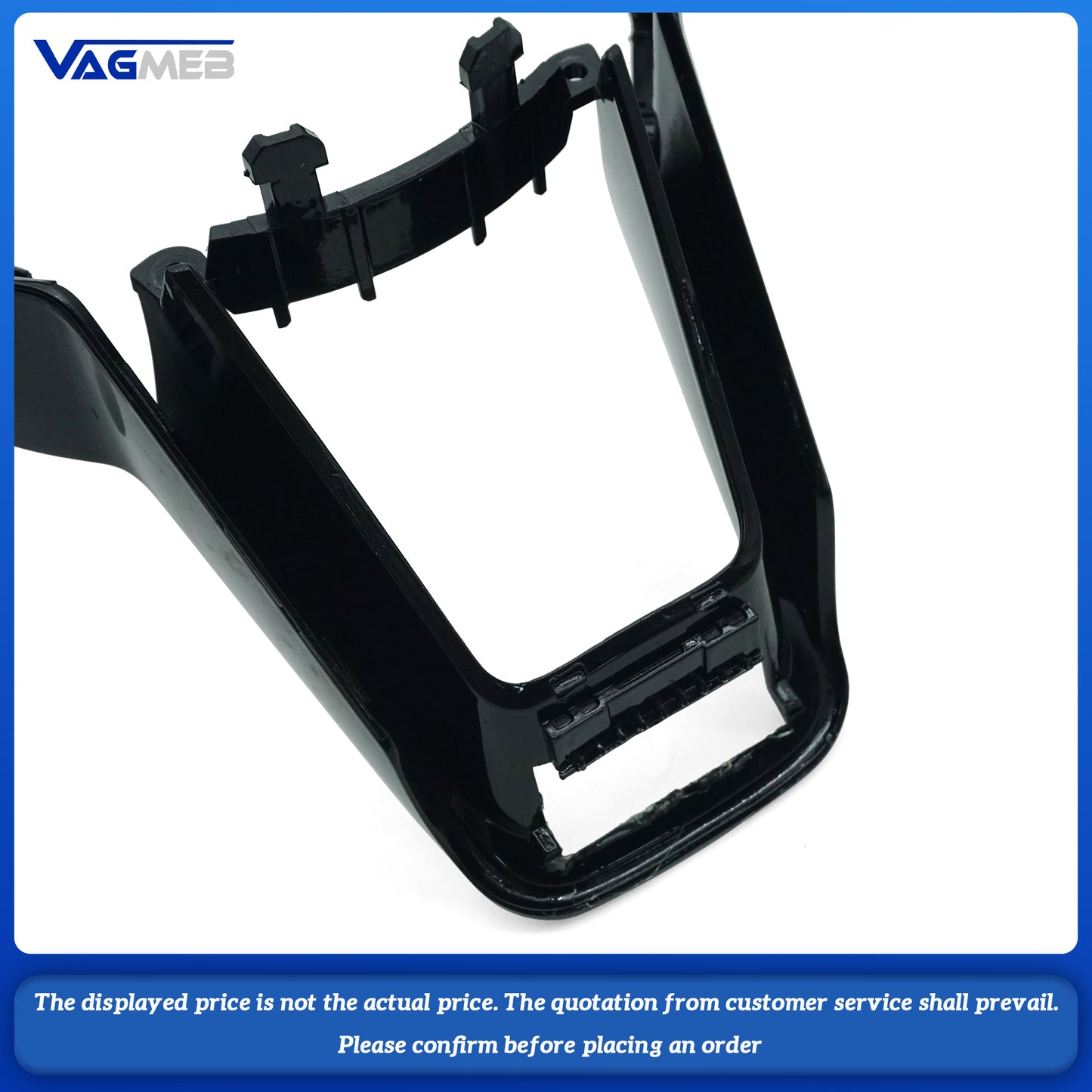 For Audi TT, the key panel on the steering wheel is painted black