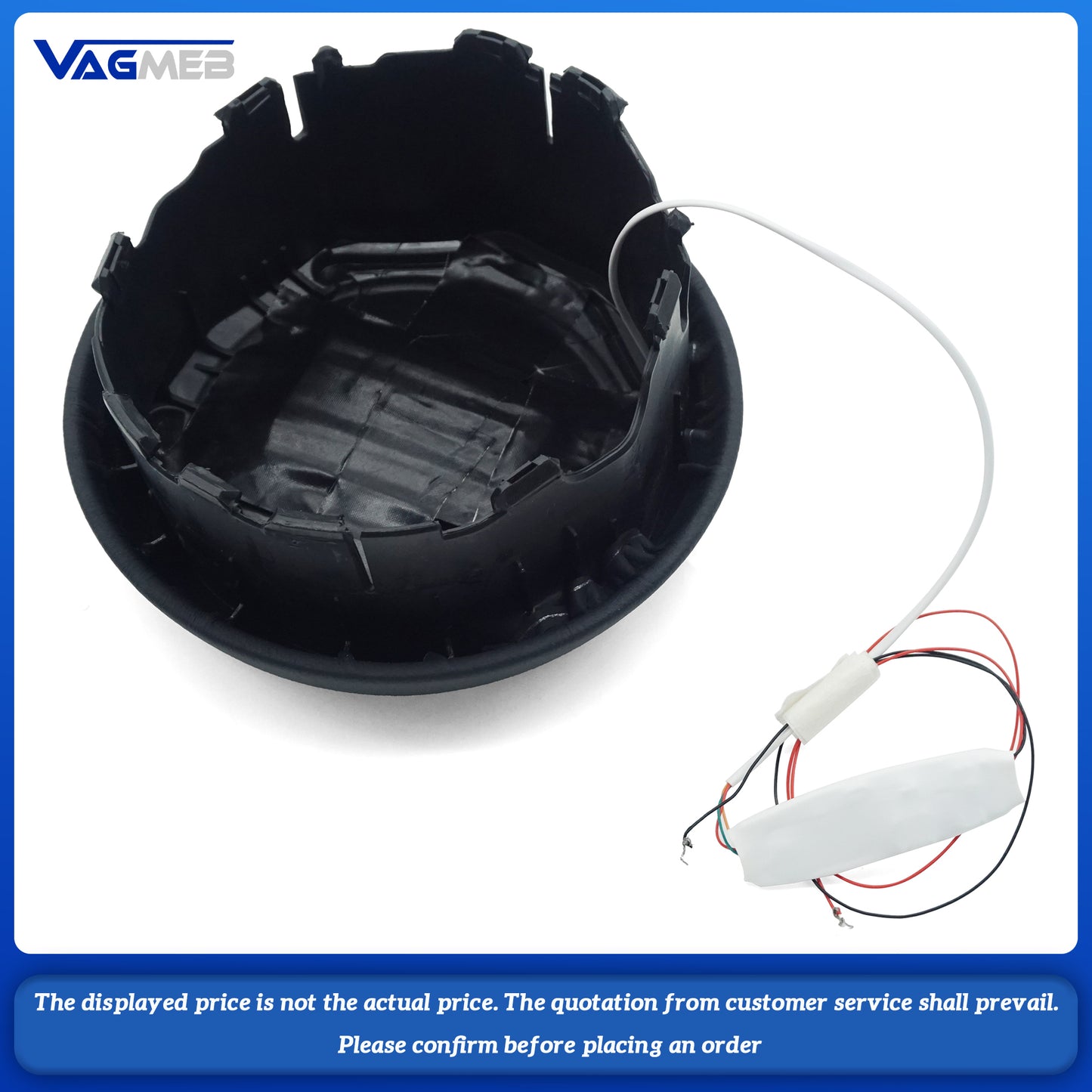 Steering wheel airbag cover multifunction steering wheel (LED) For VW Golf MK7 Golf 7