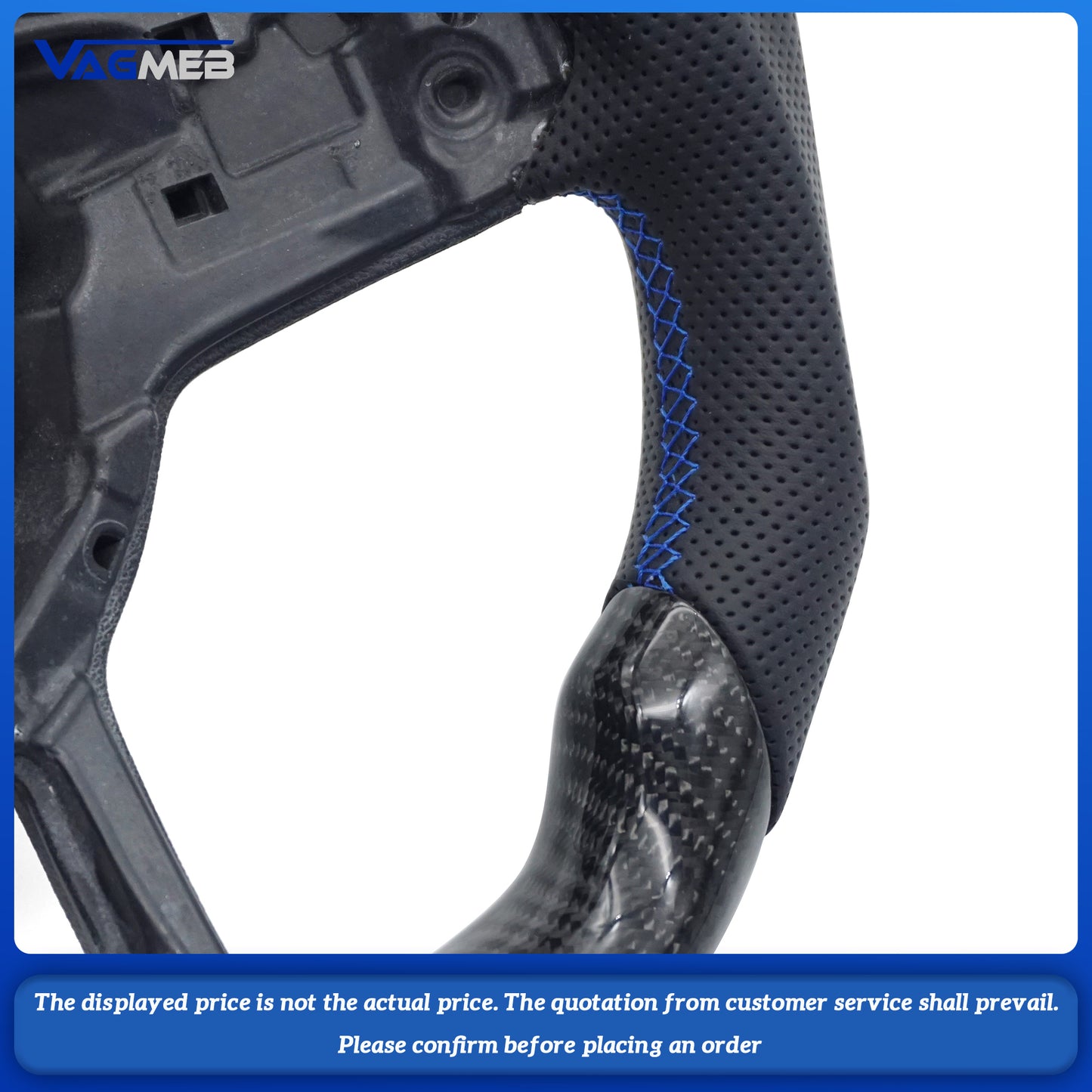 steering wheel For VW Golf 7 MK7 GTI Passat B8 Tiguan MK2 Polo Jetta