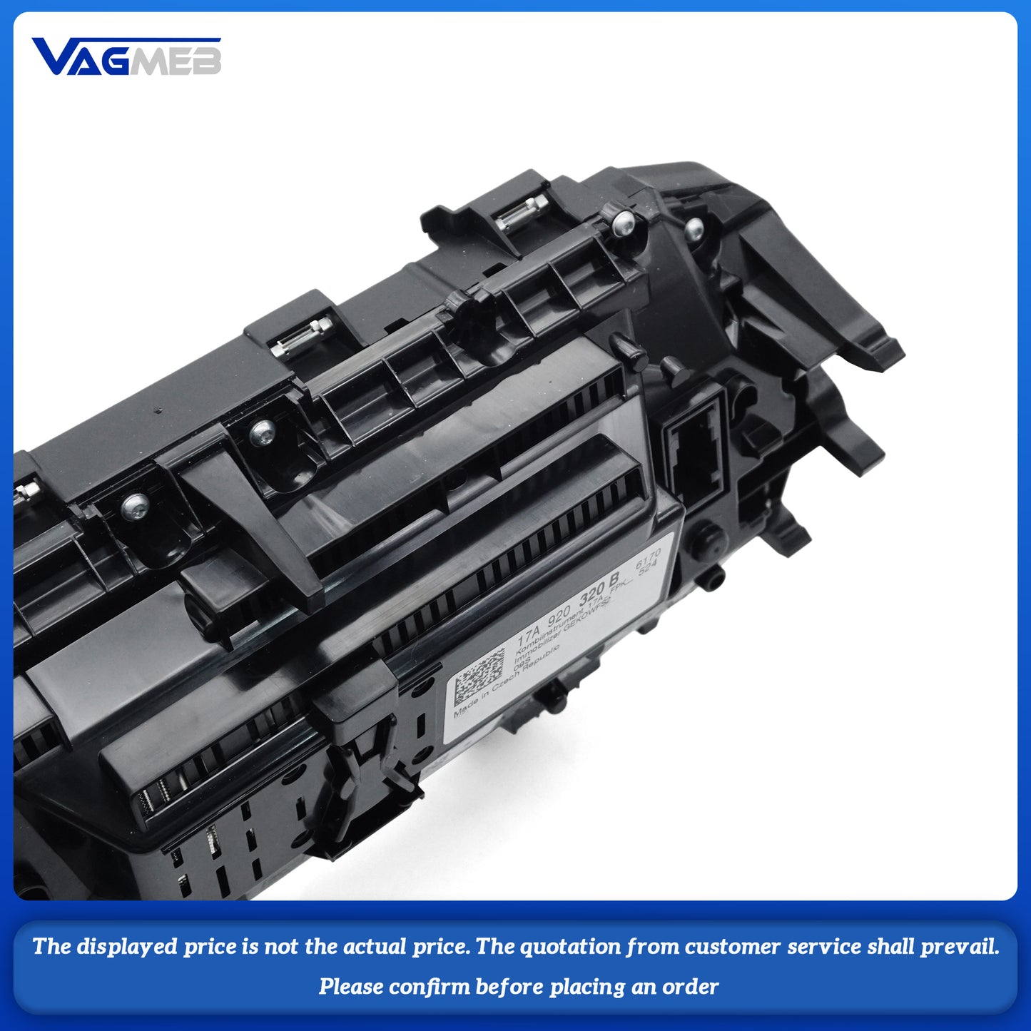 For VW Jetta MK7 T-ROC TAO Ethernet Virtual Cockpit LCD Instrument Panel 17A 920 320 B