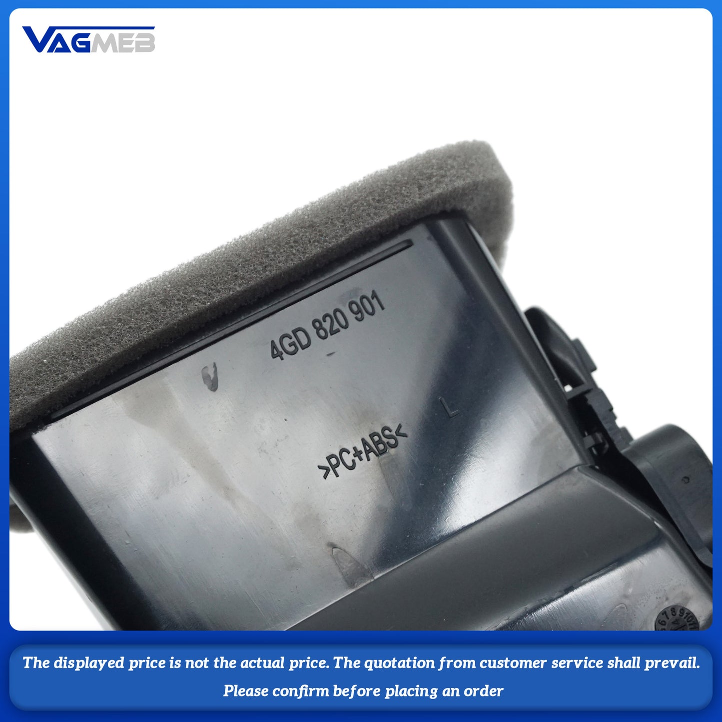 For Audi C7 Air Conditioner Air Outlet Air Conditioning Outlet Vent 4G0 820 901 A 4G0 820 902 A
