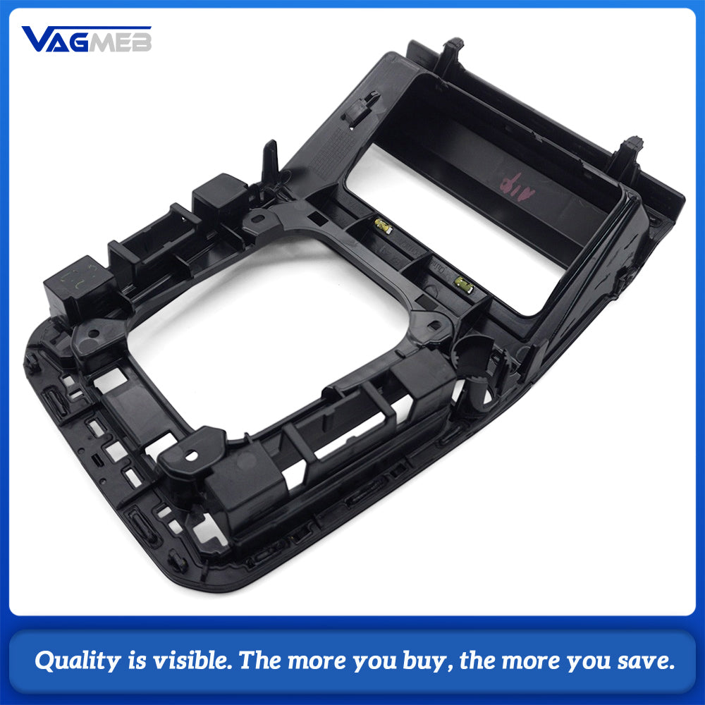 For VW Passat B8 Shift knob Decorative Frame Piano Black Central Console Shift Inner Frame 3G1 864 263 AA