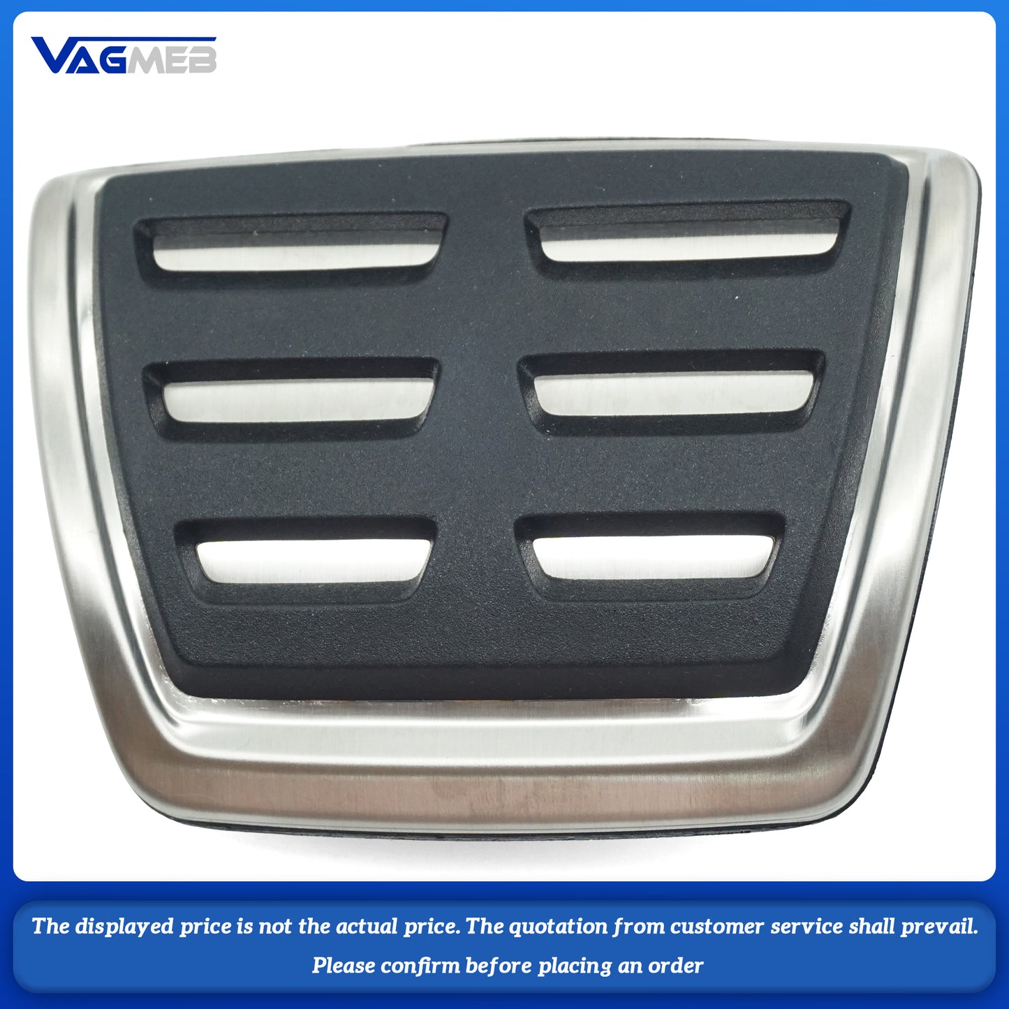 Stainless Steel Pedal Cover For VW Golf MK7 MK8 GTi MK7 Polo Passat B8 Audi A3 Q2L Q3