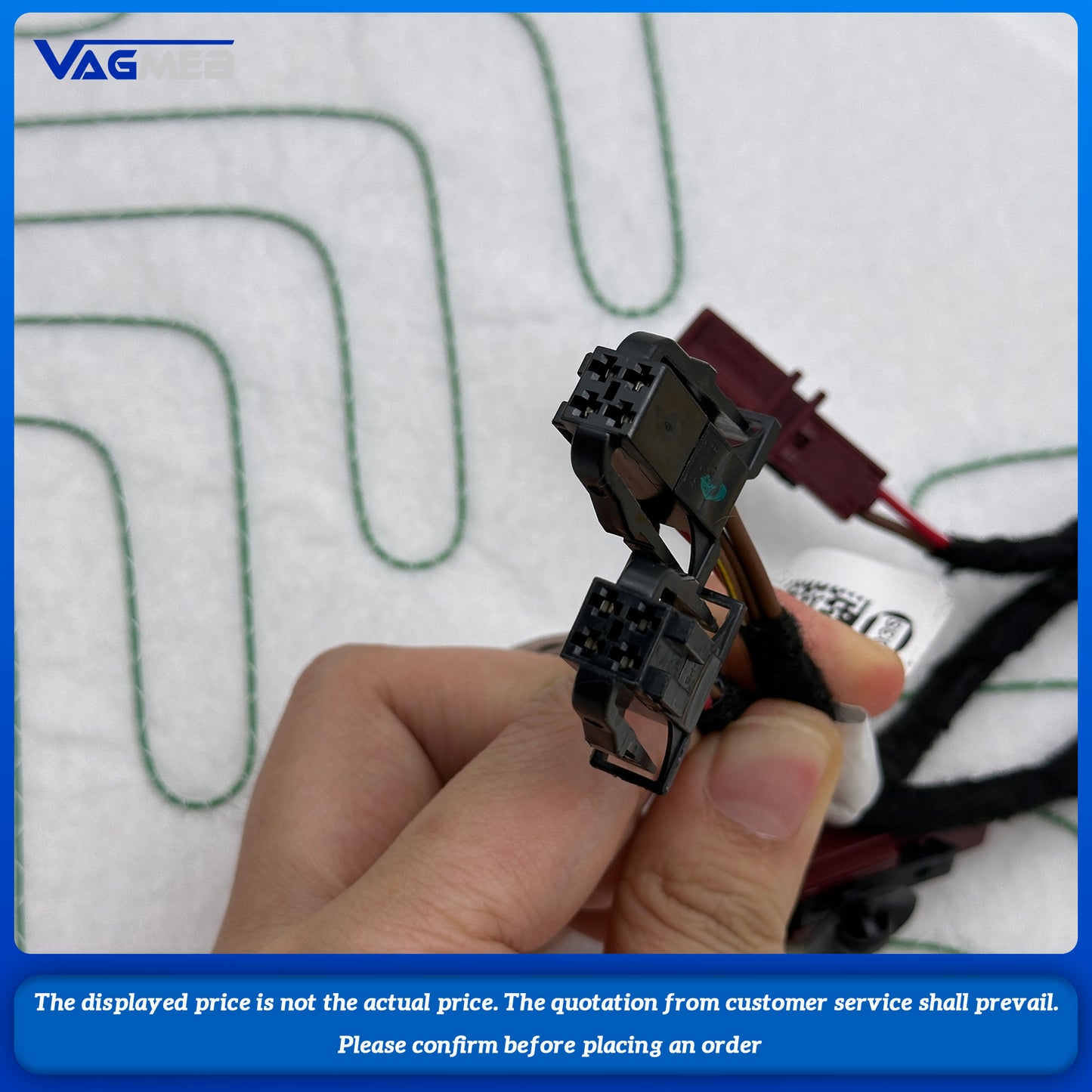 cushion heating and backrest heating For VW Tharu eat cushion heating 2GG 963 555 557