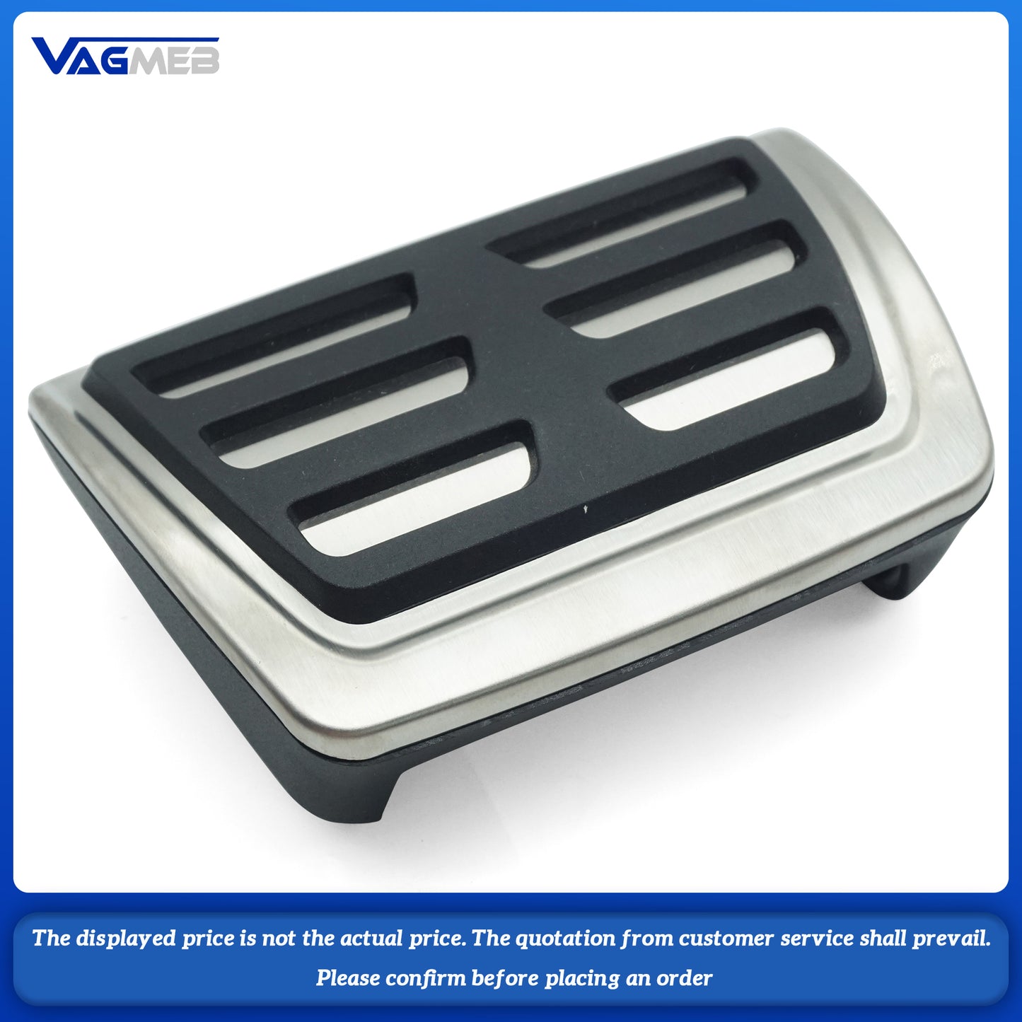 For Audi Q5 FY A6C8 LHD No Drilling AT Car Accelerator Fuel Gas Brake Foot Footrest Dead Pedal Pad Kit Set