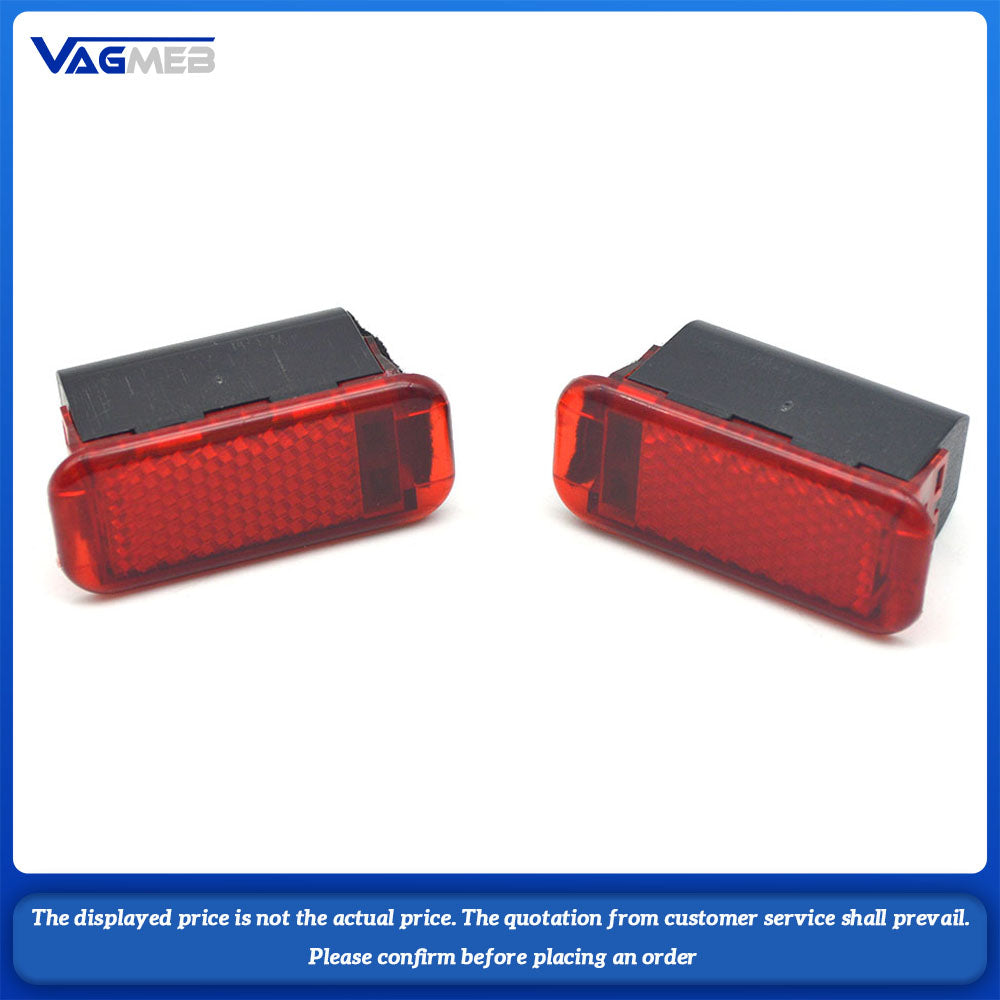 LED door warning lights are applicable to Audi models A3 A4 Q3 Q5 A5 A6 Q7 Q2 Q5 Battery plug-in and play vehicle upgrade parts
