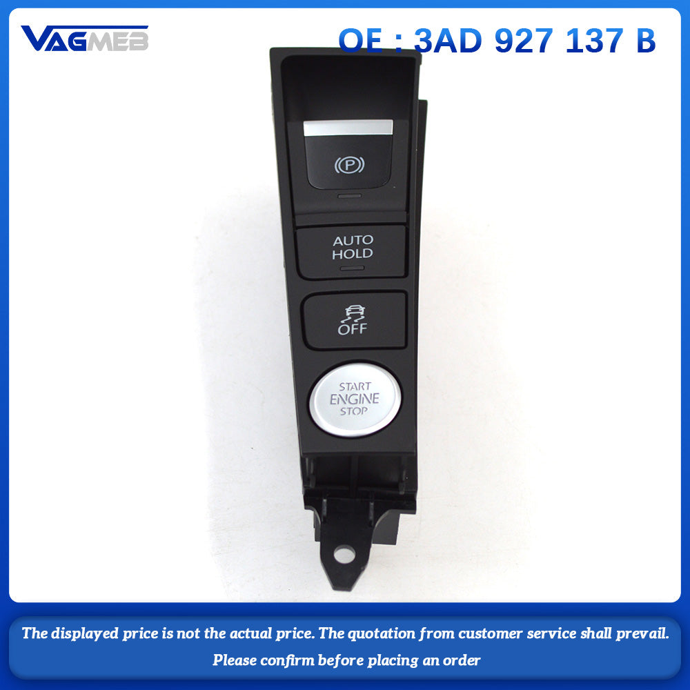 Handbrake Button Engine ESP EBP Start Stop Switch Car For VW Passat CC Passat B7 2012 2013 2014 2015 3AD 927 137 B